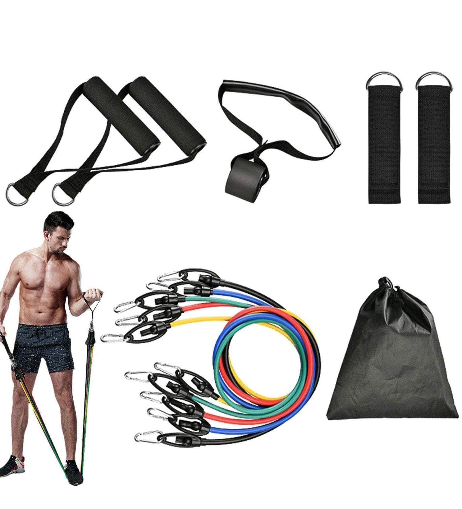 Youding Stretch Bands - Comfortable Elastic Exercise Rope for Strength Training & Muscle Development - Buy Online on SooperMarket.com