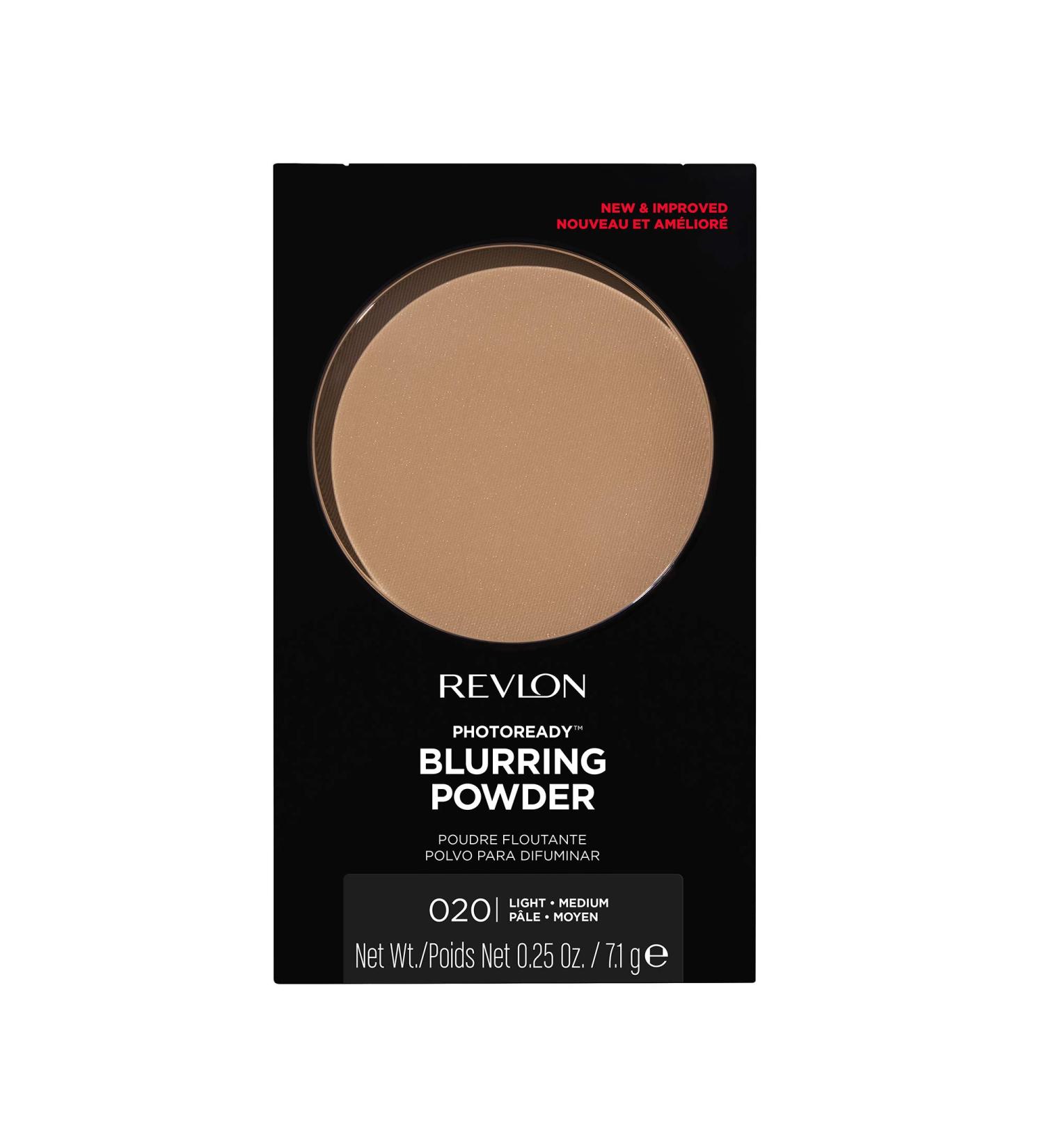 Revlon PhotoReady Blurring Face Powder - Longwear Medium-Full Coverage, 020 Light/Medium, 0.30 Oz - Buy Online on SooperMarket.com
