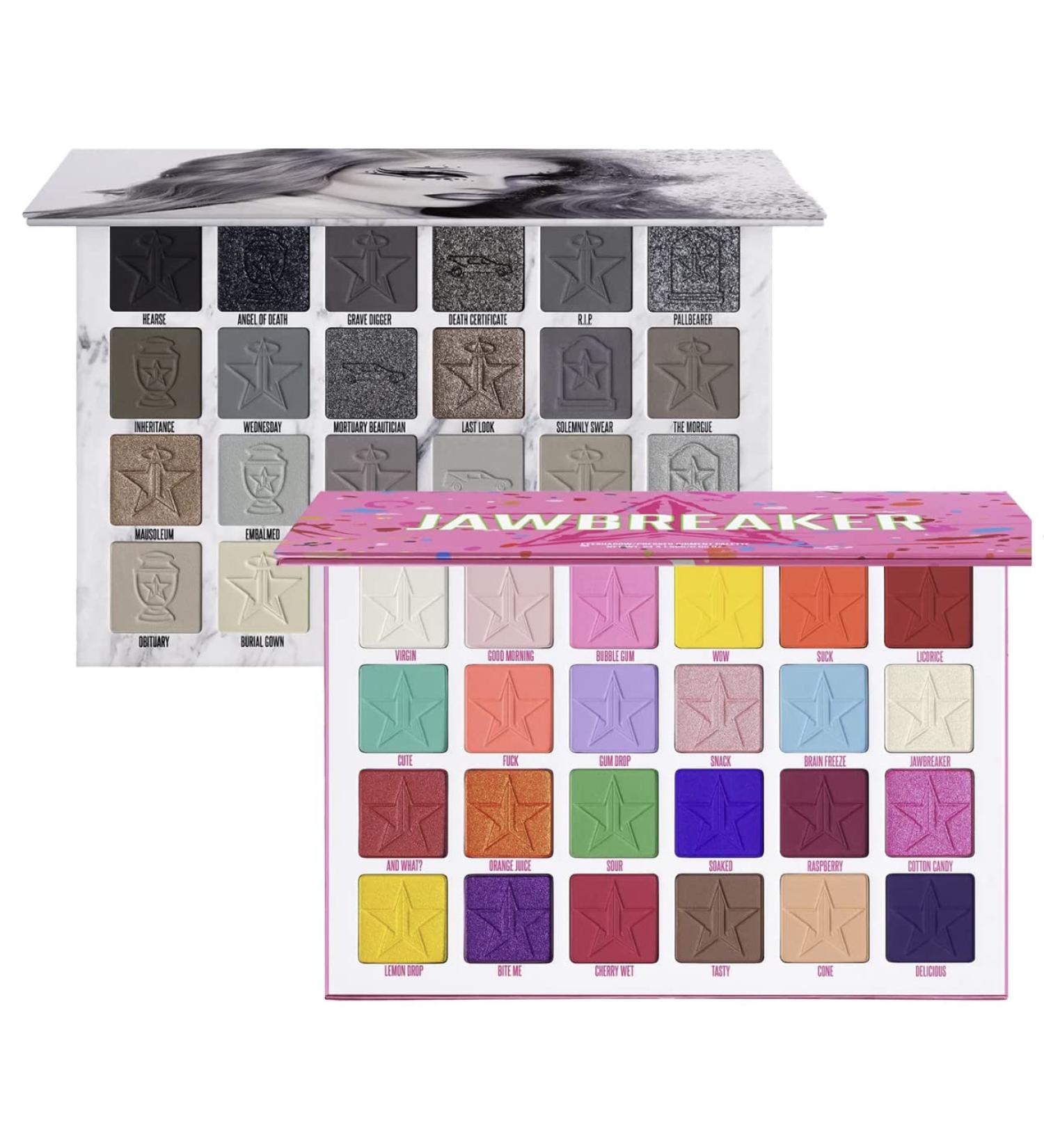 Jeffree Star Cosmetics Jaw Breaker & Cremated Eyeshadow Palette Bundle - Set of 2 - Buy Online on SooperMarket.com
