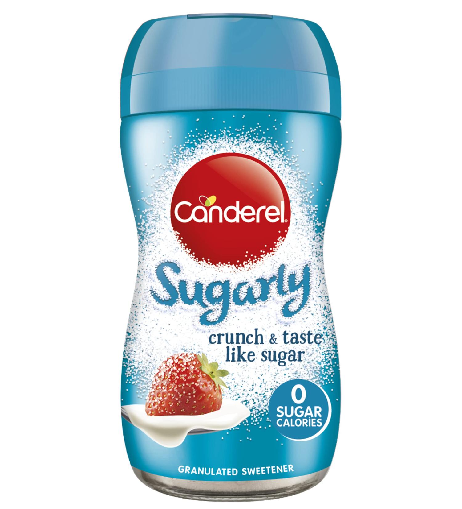 Canderel Sugarly Crunchy Sweetener 6 x 275g - Natural Zero-Calorie Sugar Substitute - Buy Online on SooperMarket.com