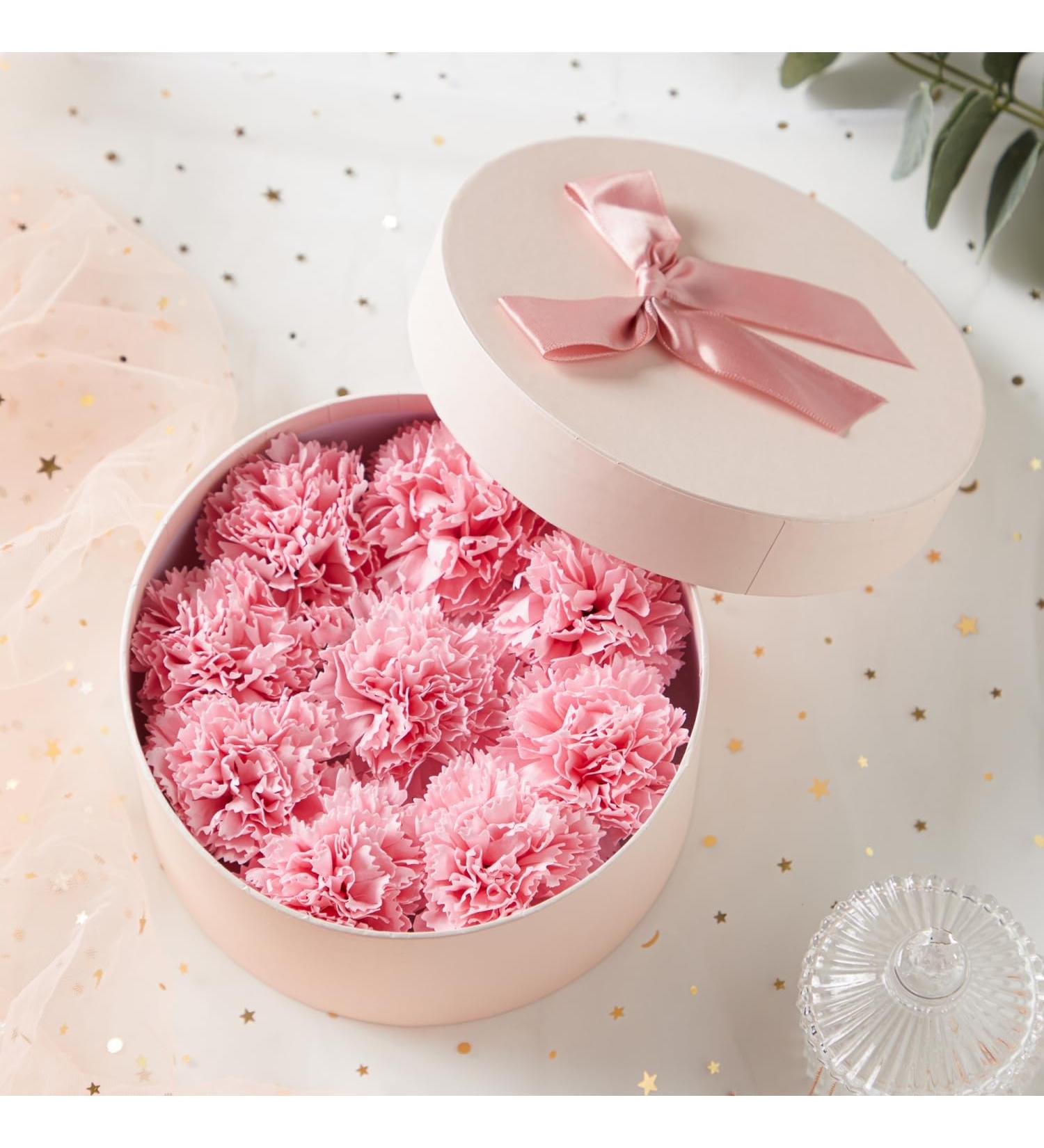 Luxury Floral Scented Roses & Carnation Bath Soap | Gift Box for Birthdays & Mother's Day - Buy Online on SooperMarket.com