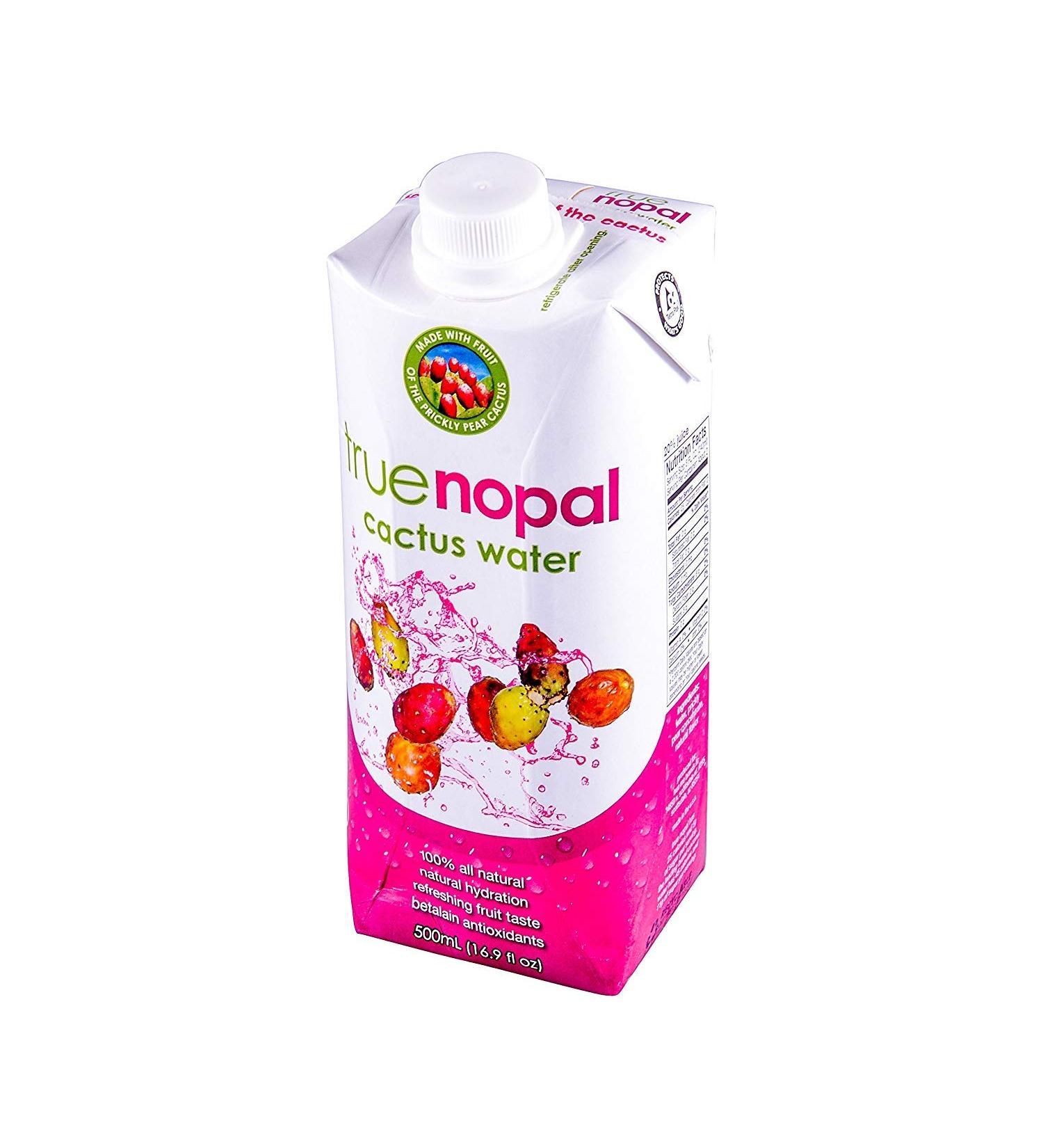 True Nopal Cactus Water - 16.89 oz Refreshing Beverage | Hydrating & Natural - Buy Online on SooperMarket.com