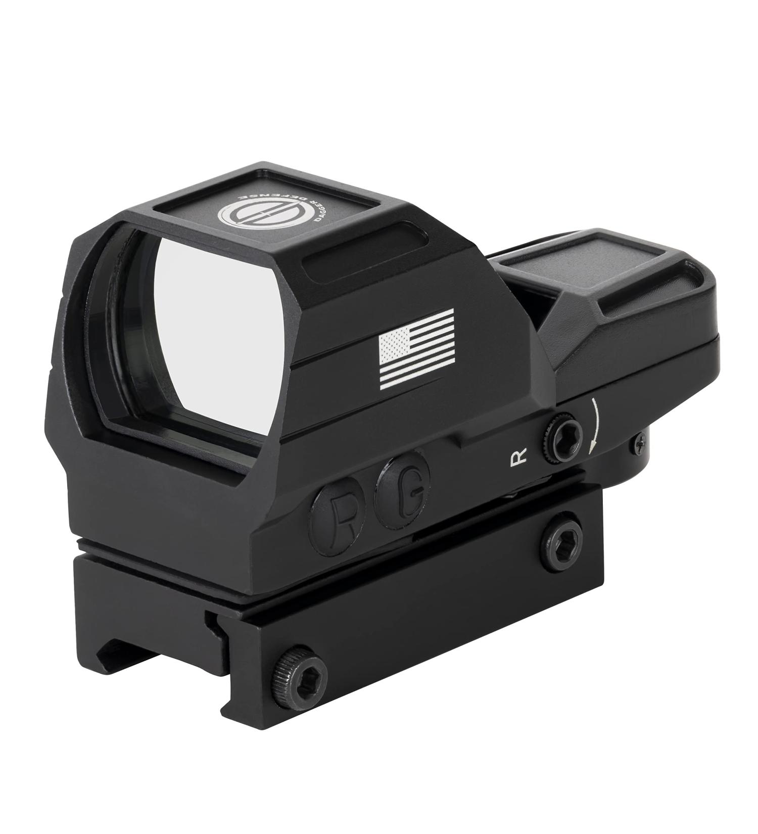 Veteran Owned DD119X Battle Flag Red Dot Reflex Sight Scope - Black - Buy Online on SooperMarket.com