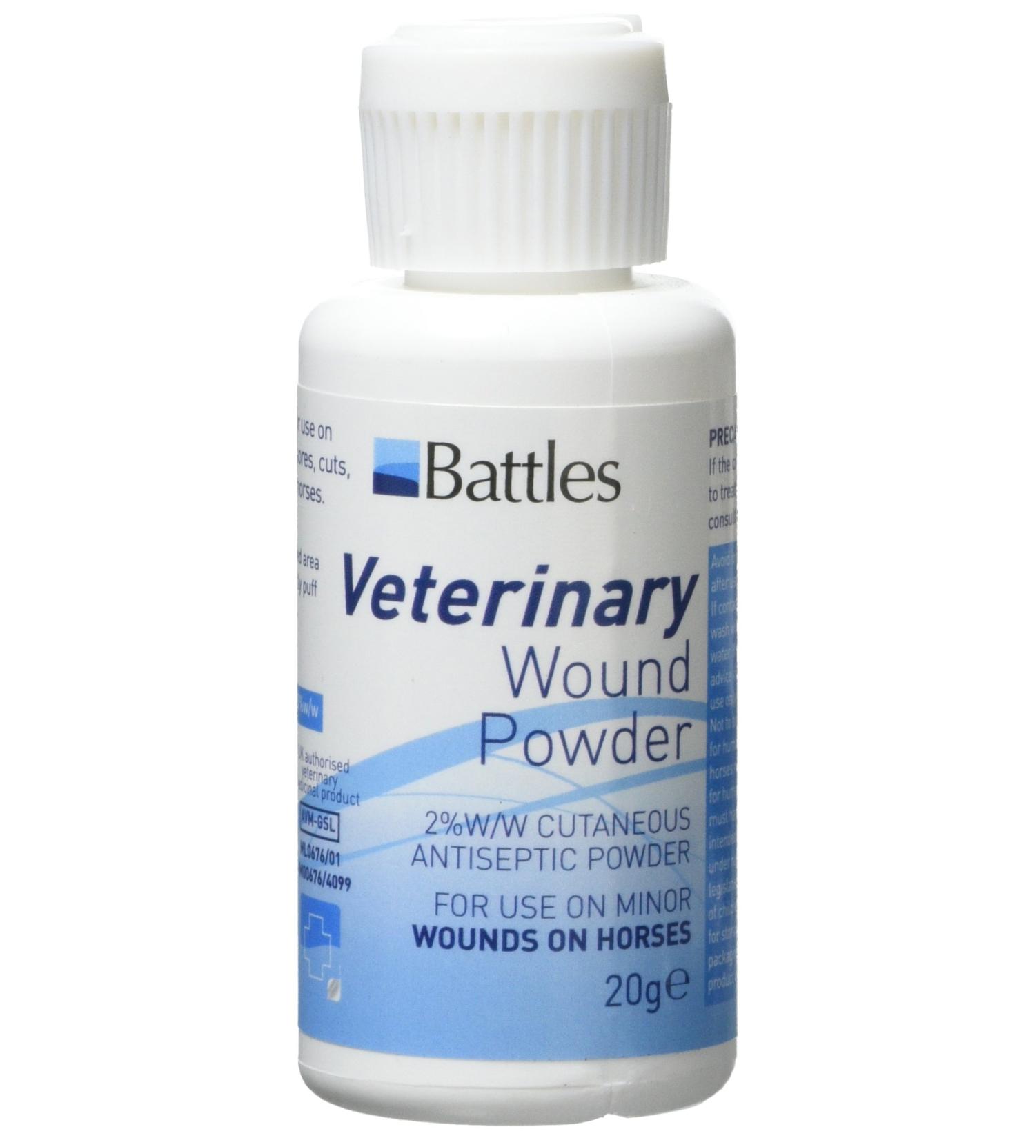 Battles Veterinary Wound Powder 20 g (Pack of 1) White - Buy Online on SooperMarket.com