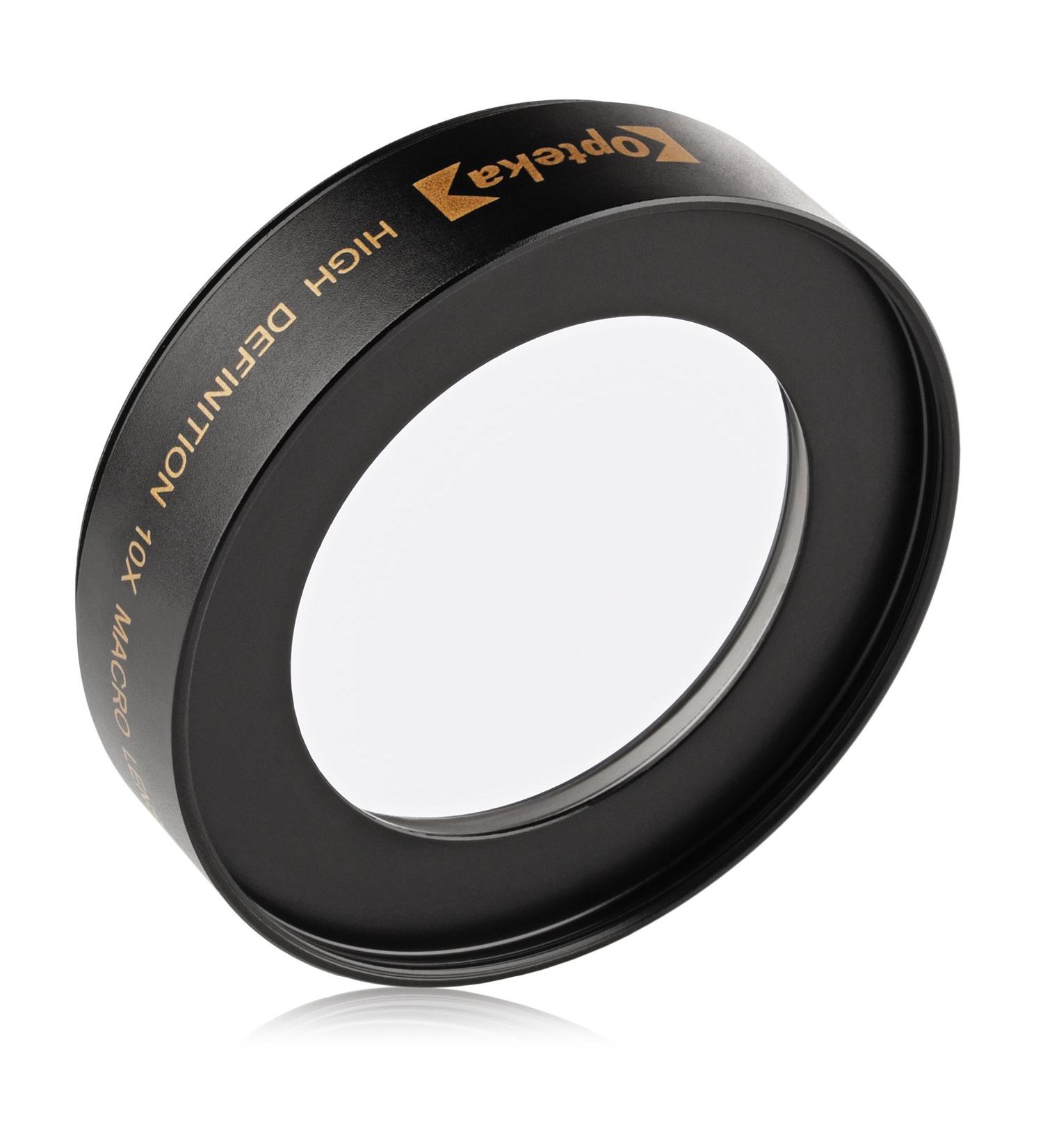 Opteka Achromatic 10x Diopter Close-Up Macro Lens for Sony E-Mount Cameras - 40.5mm, 49mm, 58mm Threads - Buy Online on SooperMarket.com