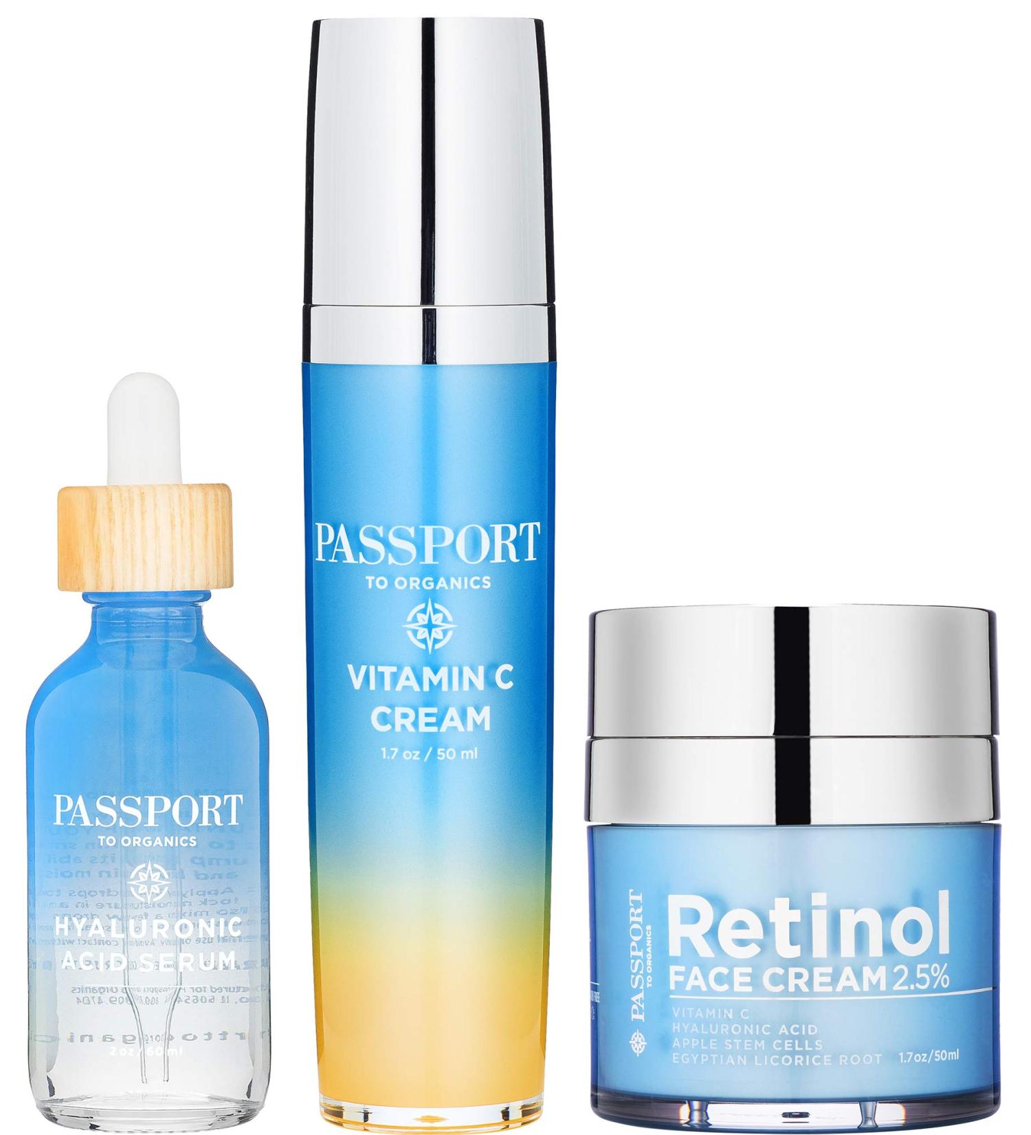 Shop Passport to Anti-Aging Set - Revitalize Your Skin | Free Worldwide Shipping - Buy Online on SooperMarket.com