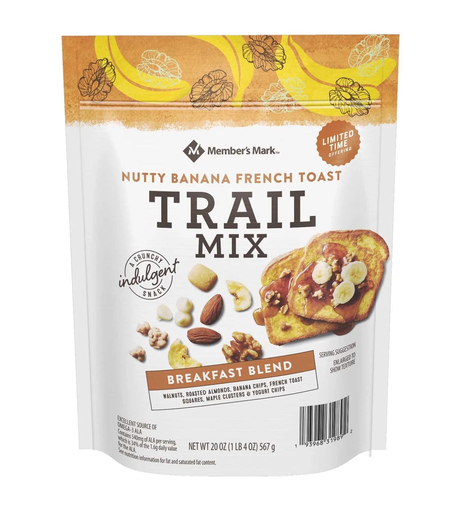 Member's Mark Nutty Banana French Toast Trail Mix 20oz - Pack of 1 - Buy Online on SooperMarket.com