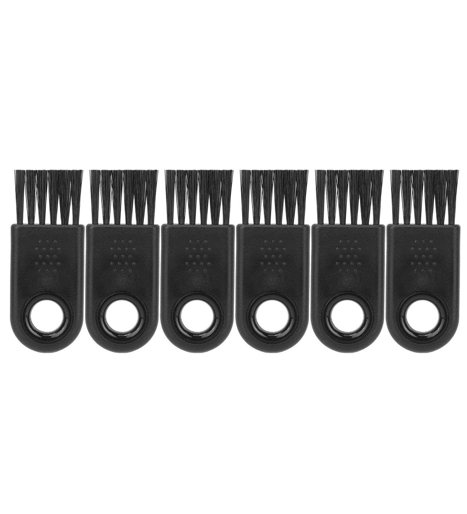 6PC Razor Cleaning Brush Set - Electric Razor & Trimmer Cleaner for Men | Non-Slip Household Brush | Perfect for Computer Accessories - Buy Online on SooperMarket.com