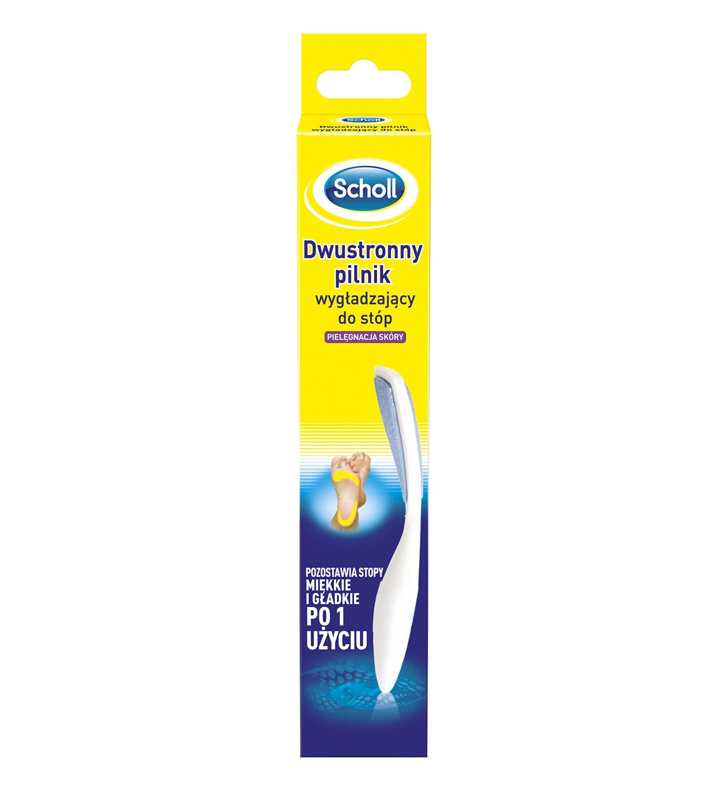 Scholl Double-Sided Foot Smoothing File 1 pc.
