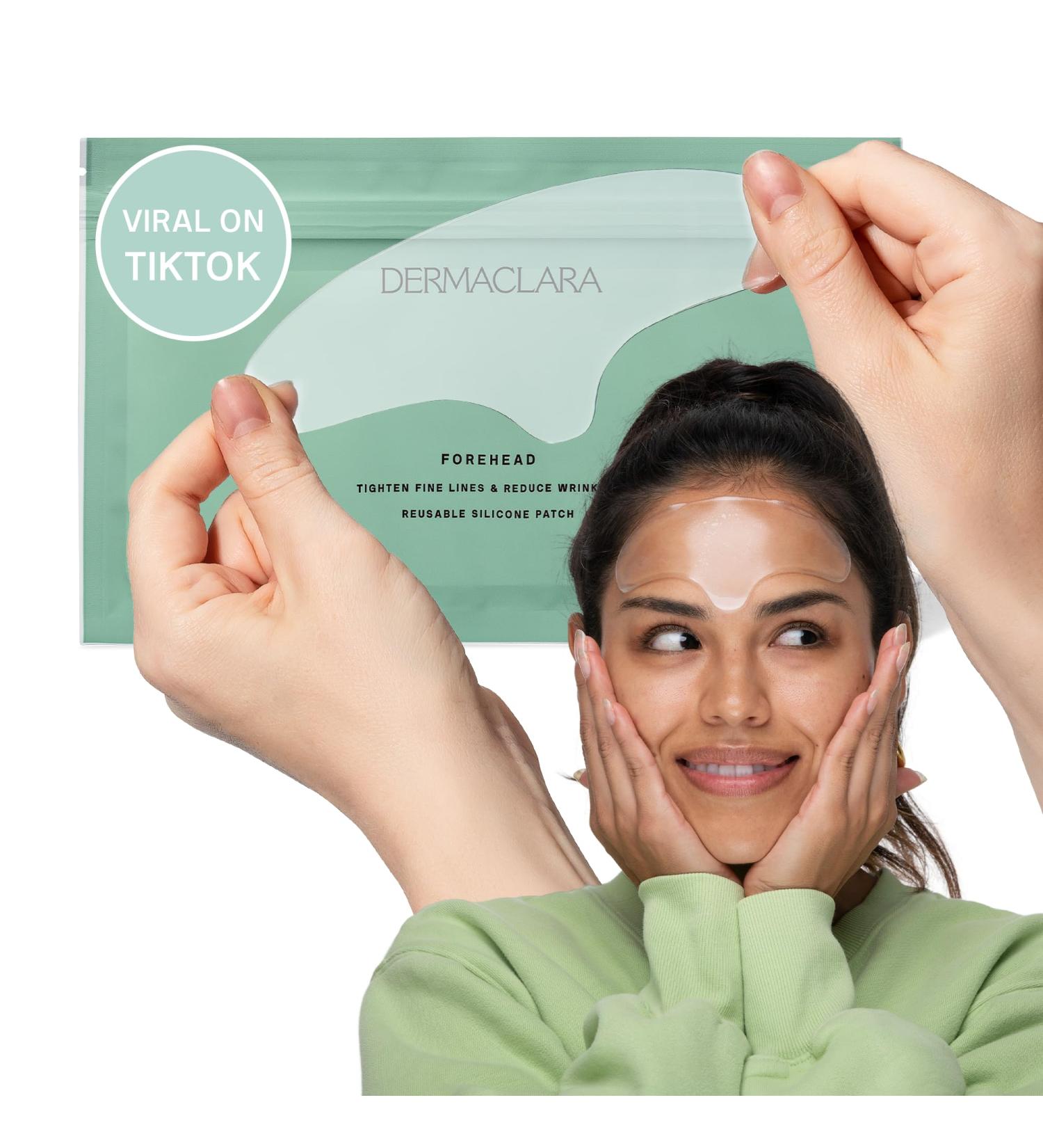 Dermaclara Silicone Forehead Wrinkle Patch | Anti-Wrinkle Treatment for Fine Lines | Reusable & Pregnancy Safe | Shop Internationally - Buy Online on SooperMarket.com