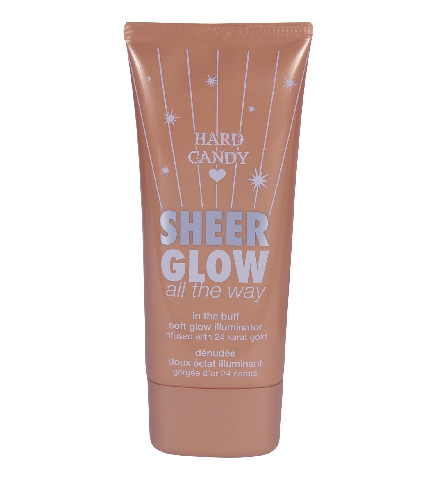 Hard Candy Sheer Glow All the Way Illuminator Infused with 24 Karat Gold 842 in the Buff 2.7 oz