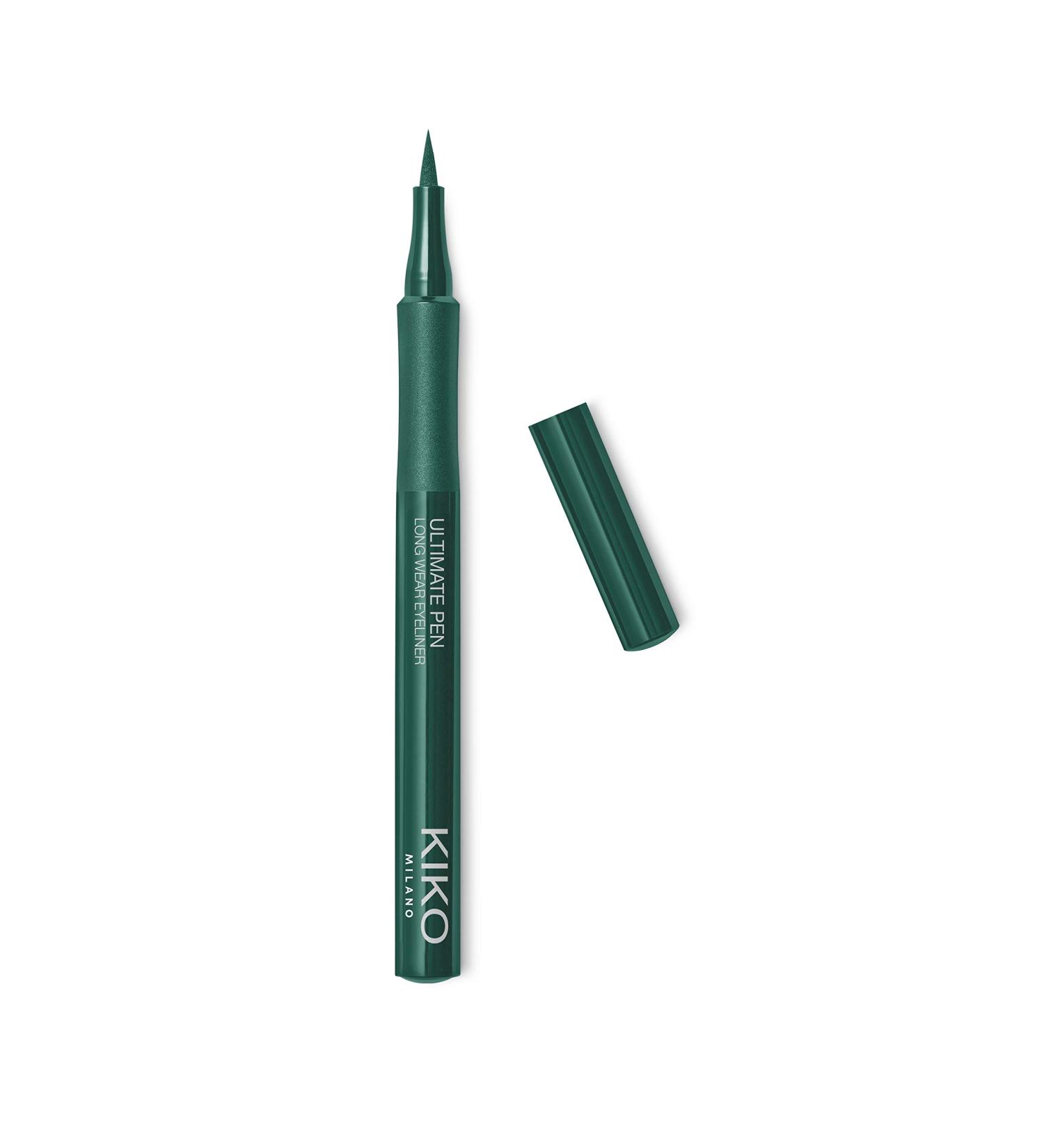 KIKO Milano Ultimate Pen Eyeliner - 04 Green | Long-lasting Eyeliner | 1 Piece International Shipping - Buy Online on SooperMarket.com