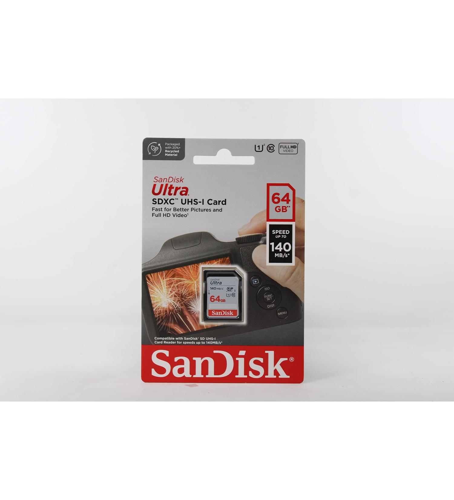SanDisk Ultra 64GB 2pack SDXC UHS-I Class 10 Memory Card