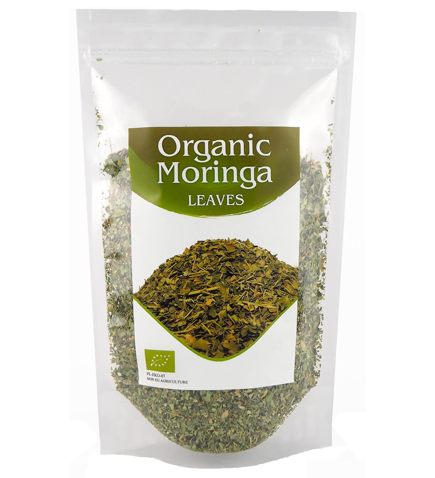 Organic Egyptian Moringa Oleifera Tea | Protein-Rich Loose Herbal Tea 500g - Buy Online on SooperMarket.com