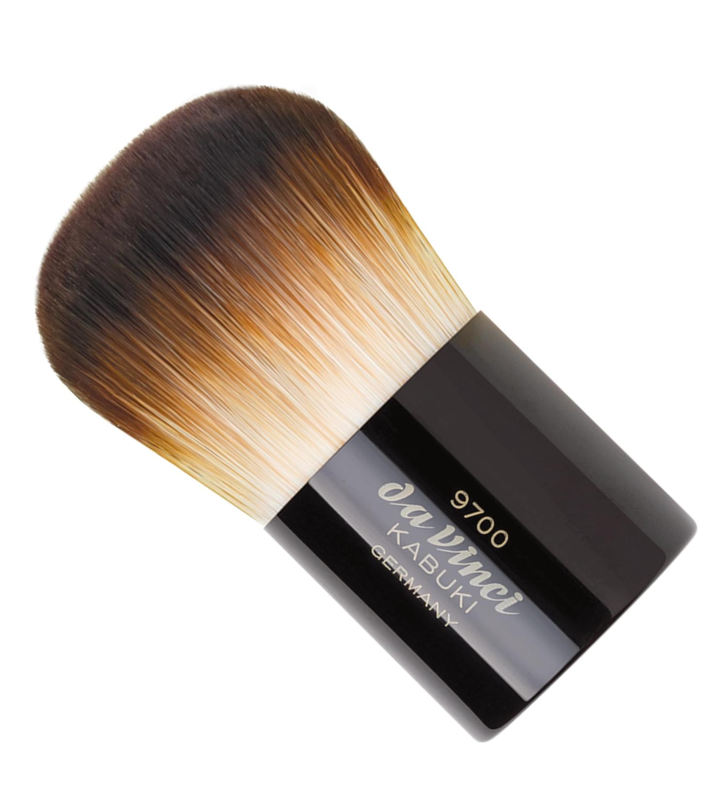 Da Vinci Kabuki Powder Brush - Vegan & Handmade in Germany | Travel Box Included | Best for Flawless Makeup Application - Buy Online on SooperMarket.com