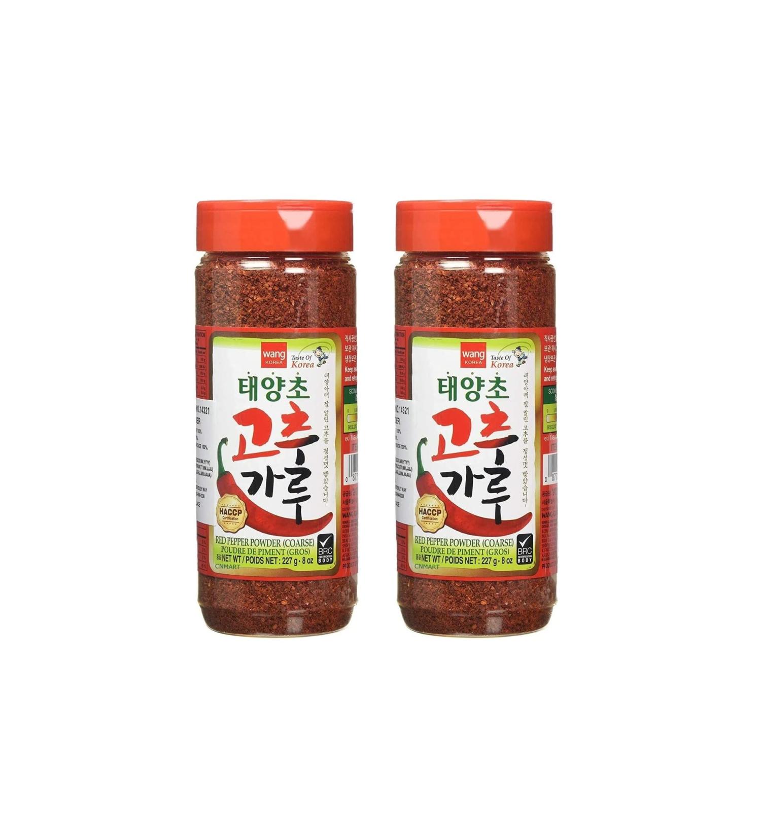 CNMART Wang Red Pepper Powder Coarse 227g (Pack of 2) - Buy Online on SooperMarket.com