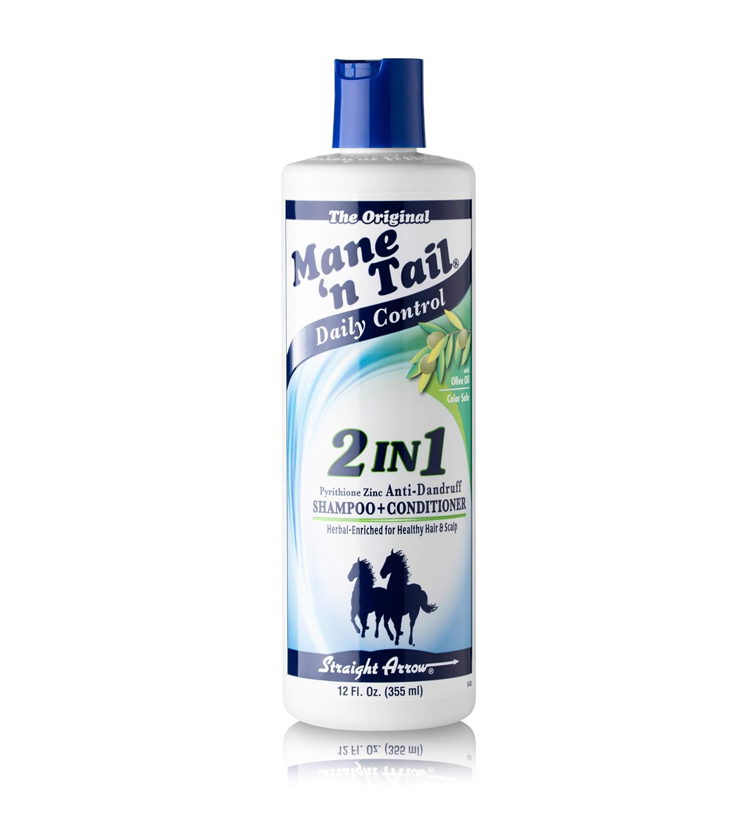 Mane N Tail Daily Control 2-in-1 Anti-Dandruff Shampoo & Conditioner 12 oz - Gentle Cleansing and Hydration - Buy Online on SooperMarket.com
