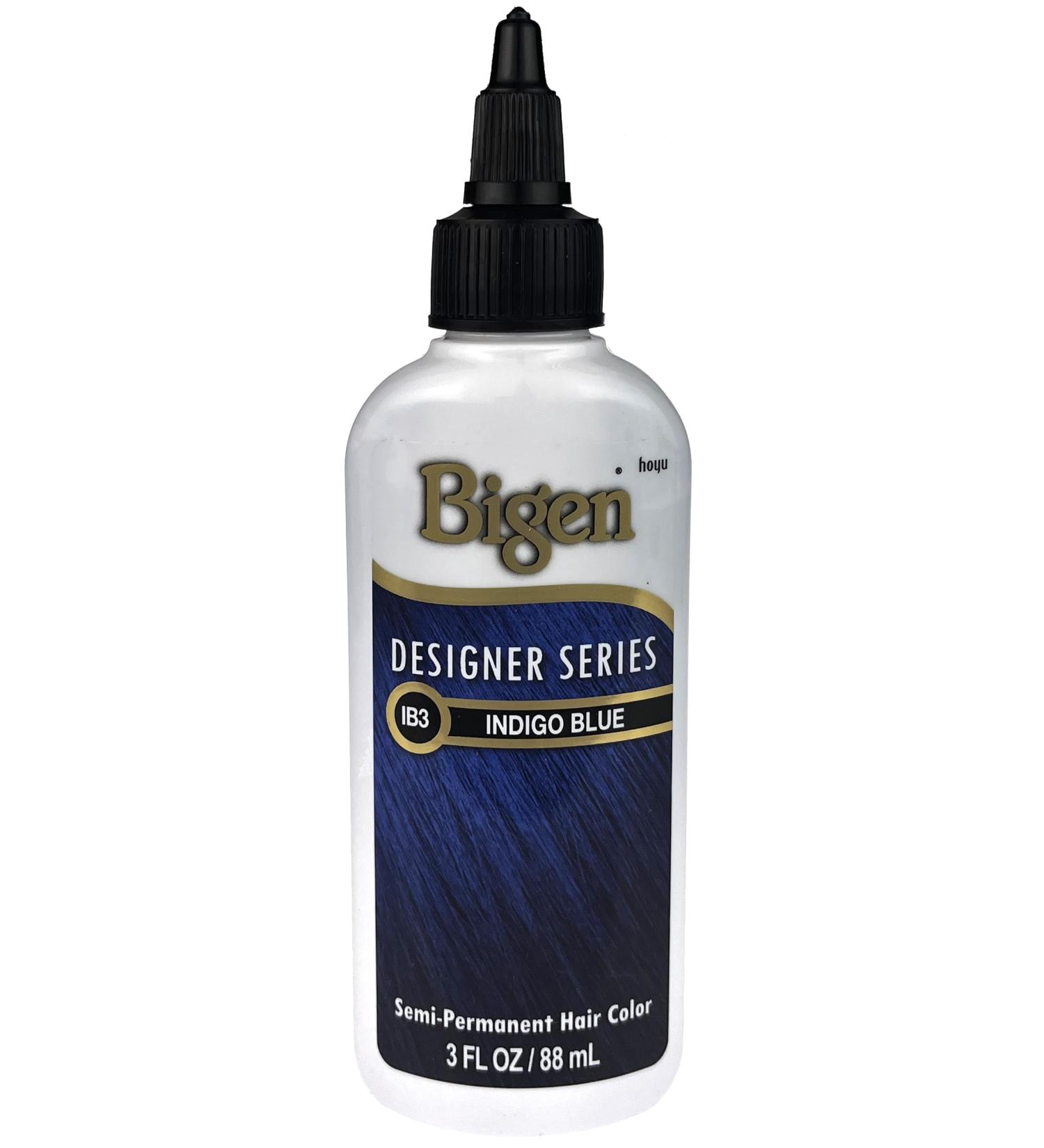 Bigen Semi-Permanent Haircolor #Ib3 Indigo Blue 3 Ounce (88ml)