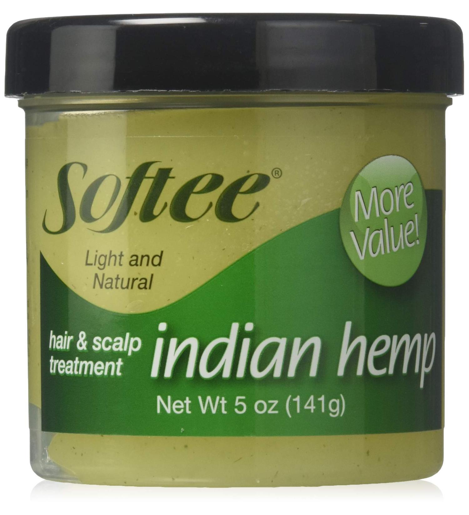Softee Indian Hemp Hair & Scalp Treatment 5oz - Nourishing Formula - Buy Online on SooperMarket.com