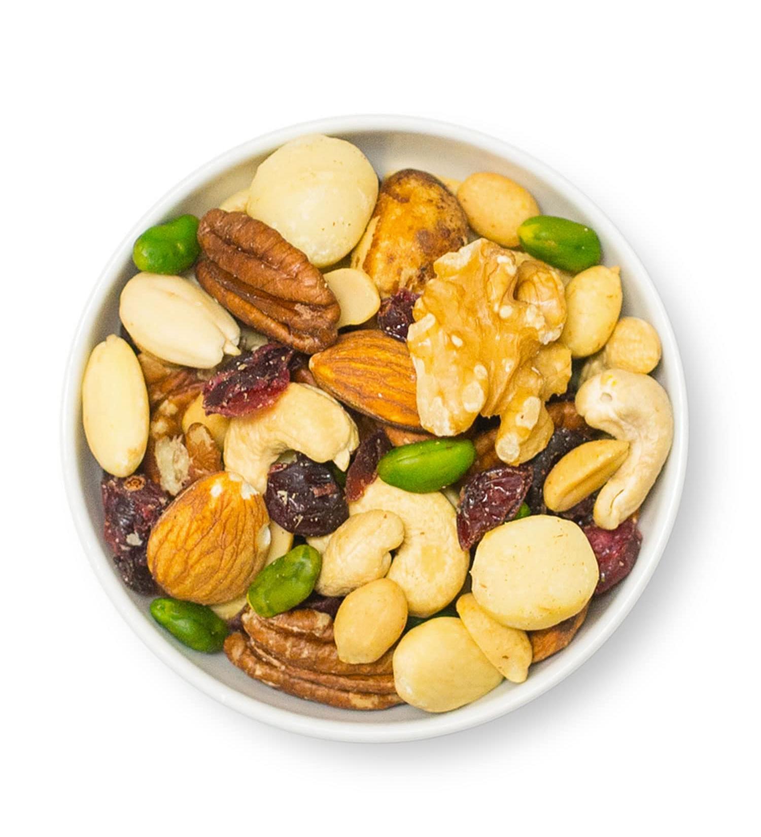 1001 Fruit Noble Nut Mix 250g Sugar-Free Vegan Nut & Berry Blend with Cranberries | Natural Additive-Free - Buy Online on SooperMarket.com