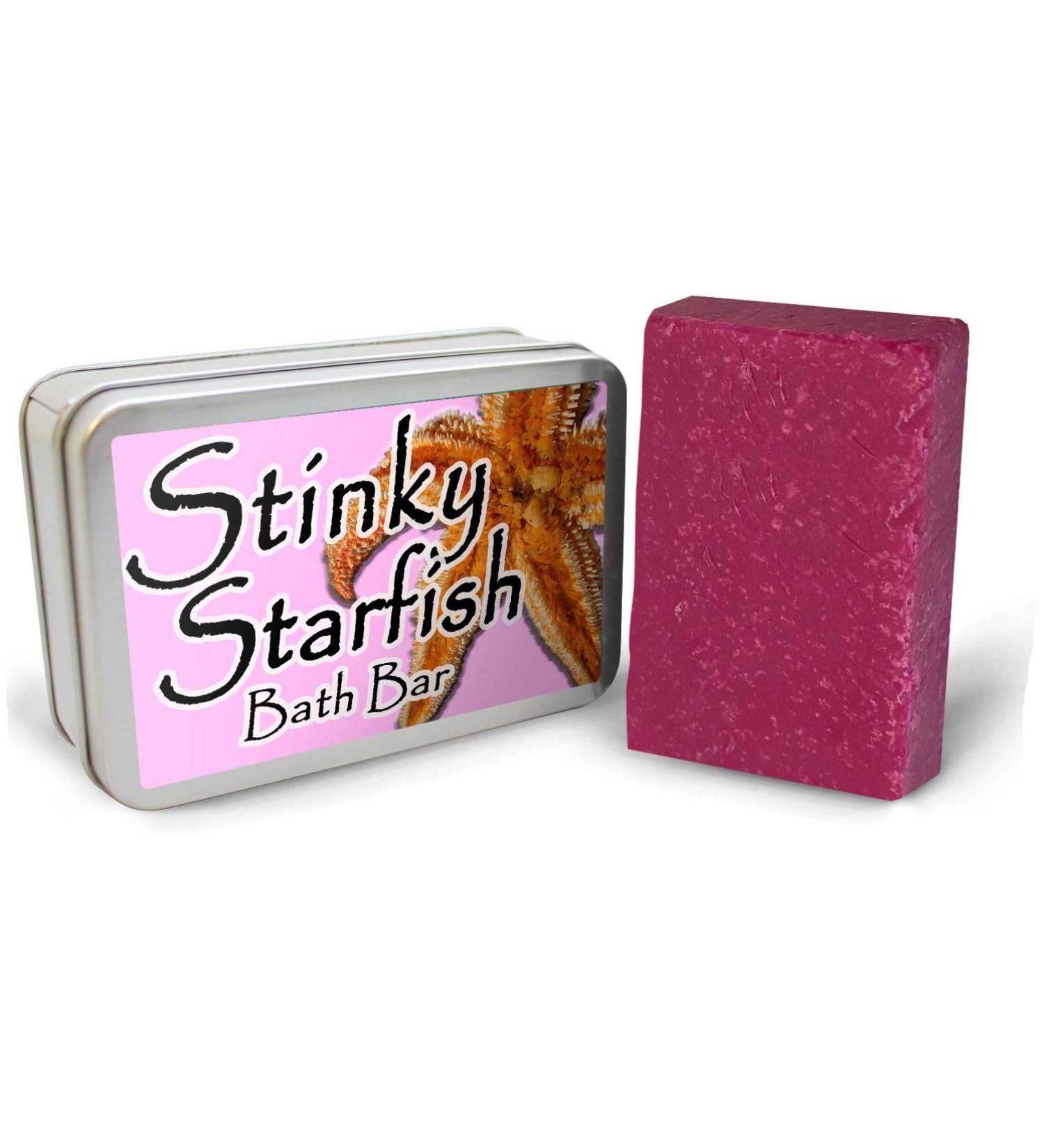 Buy Gears Out Stinky Starfish Bath Bar - Funny Pink Soap - Handcrafted Novelty Bath Soap for Women - Made in the USA - International Shipping Available - Buy Online on SooperMarket.com