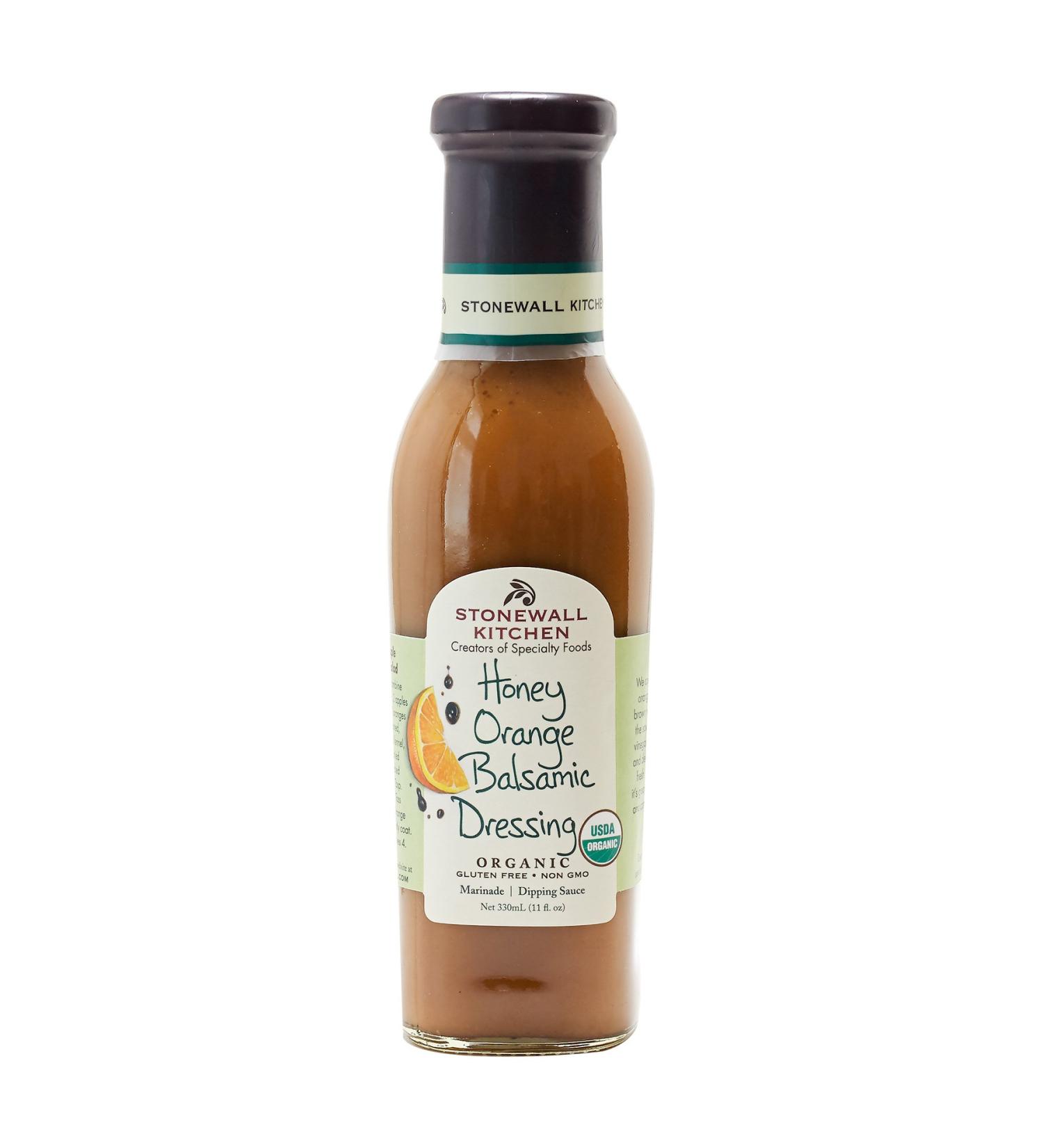 Stonewall Kitchen Organic Honey Orange Balsamic Dressing - 11 oz - Buy Online on SooperMarket.com