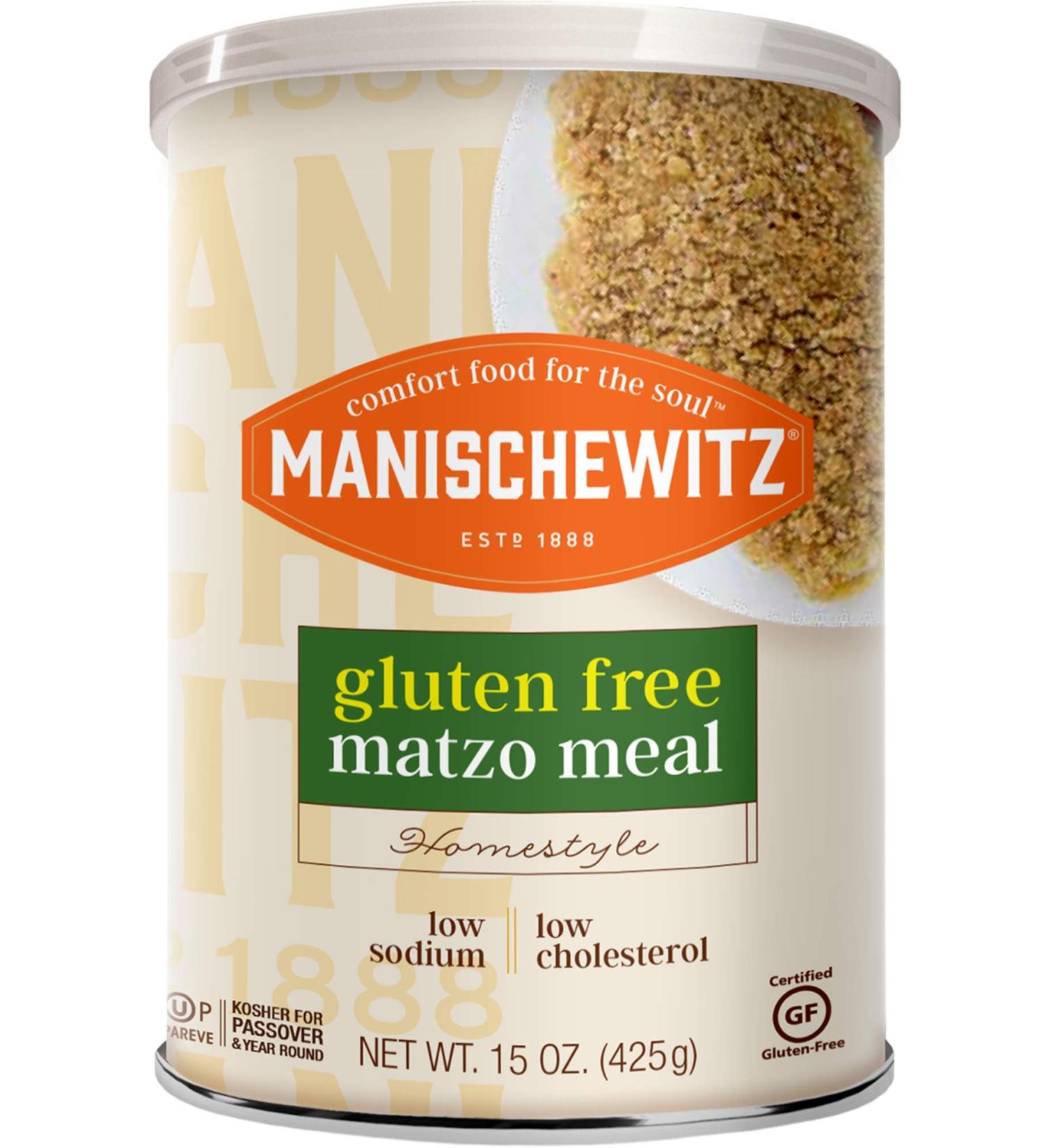 Manischewitz Gluten Free Matzo Meal â€“ 15 oz | Kosher & Delicious - Buy Online on SooperMarket.com