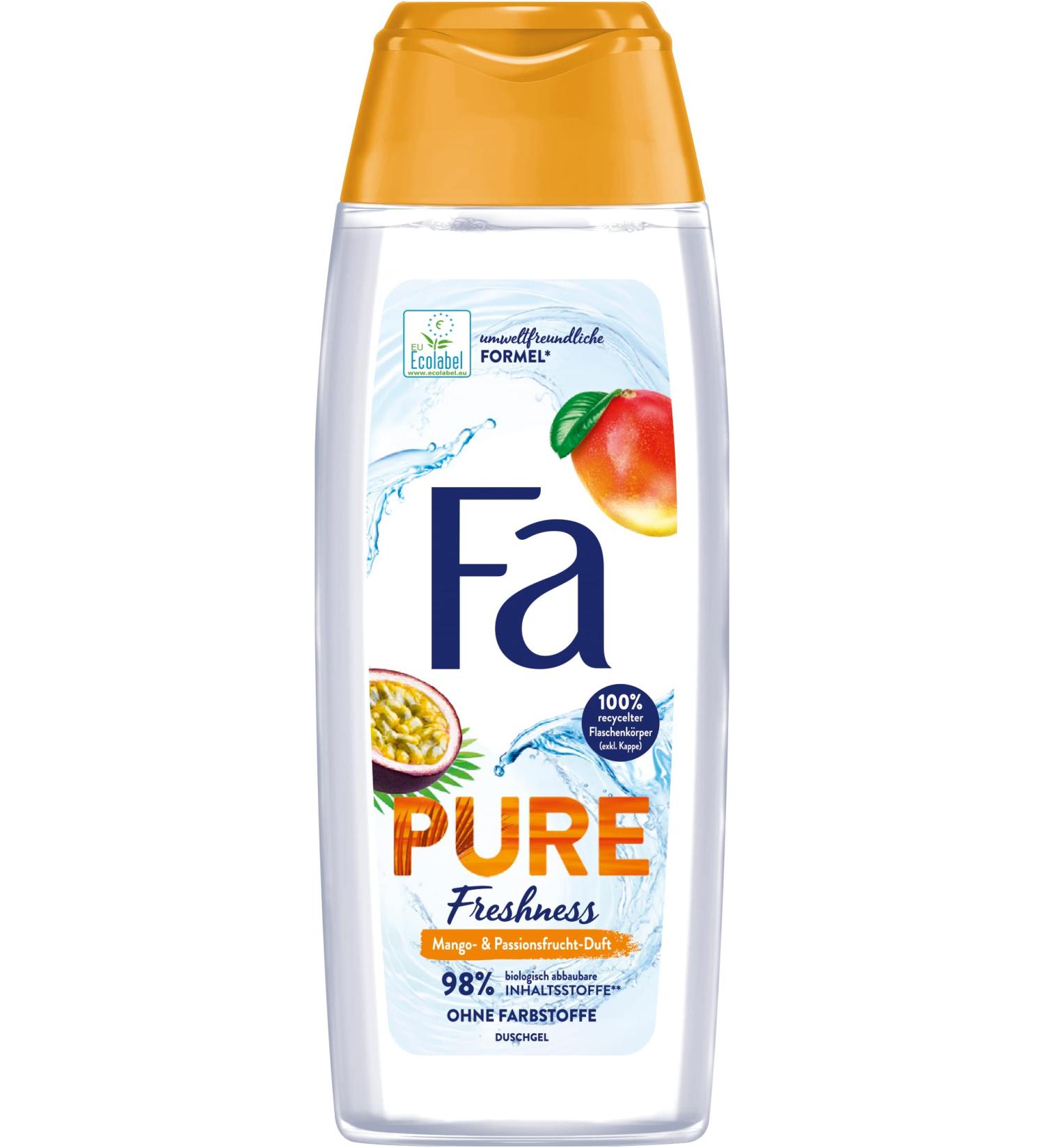 Fa- Pure Freshness Shower Gel- 250ml 1.41 Fl Oz (Pack of 6) White