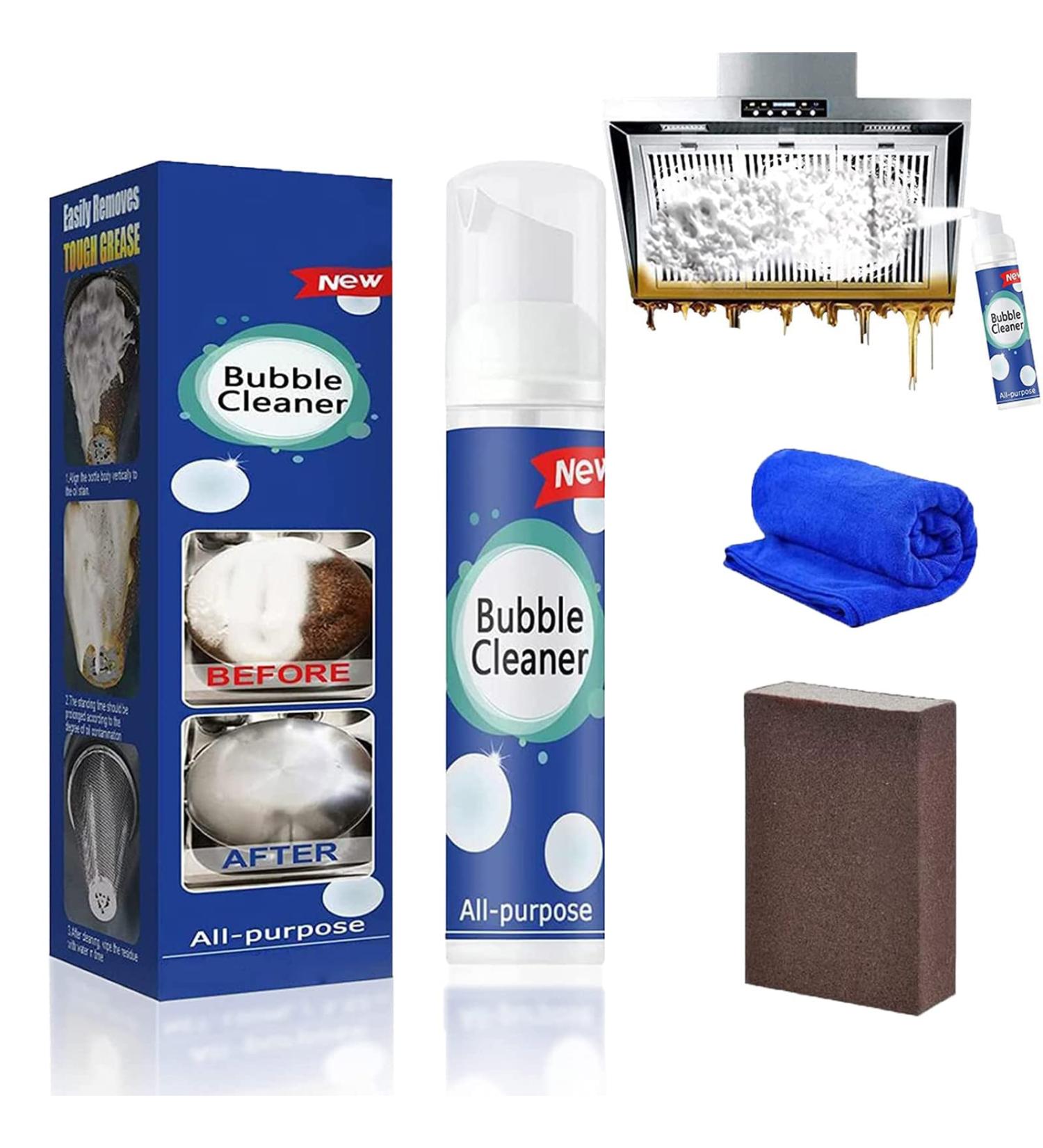 TYGHBN Eticole Cleaner Eticole Cleaning Foam Eticole Foam Cleaner Bubble Cleaner Foam Spray All-Purpose Bubble Cleaner Rinse-Free Kitchen Bubble Cleaner Spray (1PCS 30ML) 1PCS 30ML - Buy Online on SooperMarket.com