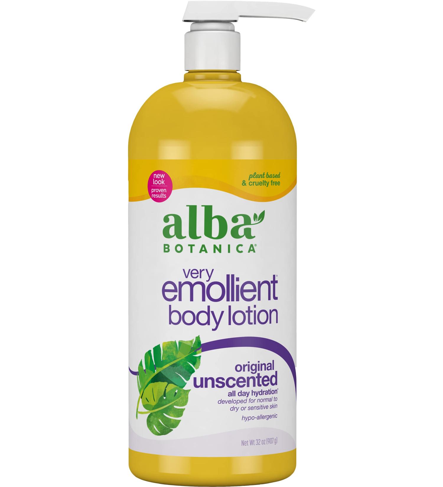 Alba Botanica Very Emollient Body Lotion Unscented Original - 32 Oz - Buy Online on SooperMarket.com
