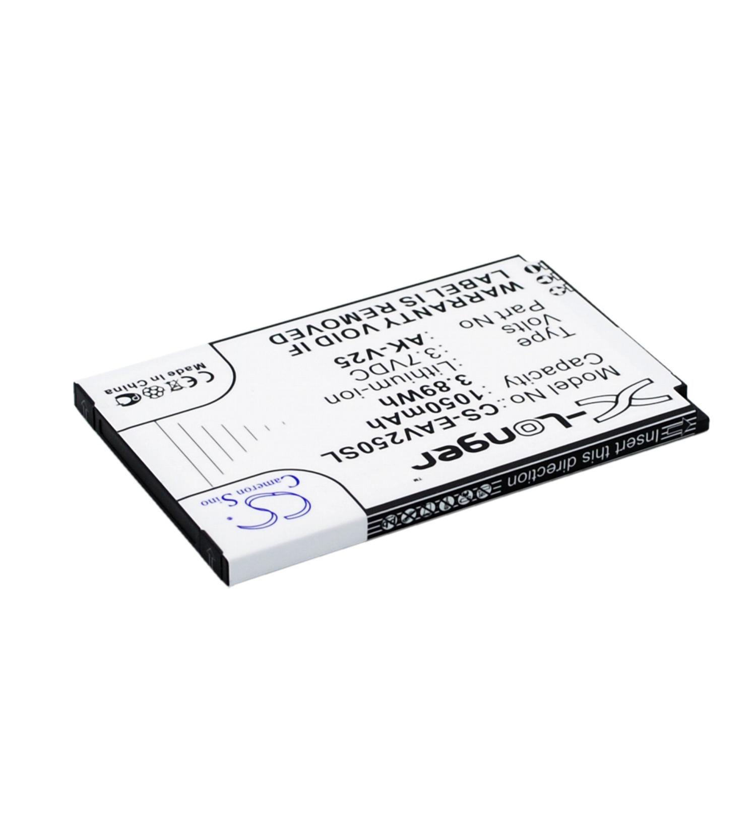 Buy Compatible 1050mAh Battery for Emporia AK-V25 V25 (V2.0) Euphoria Pure V50 - International Shipping Available - Buy Online on SooperMarket.com