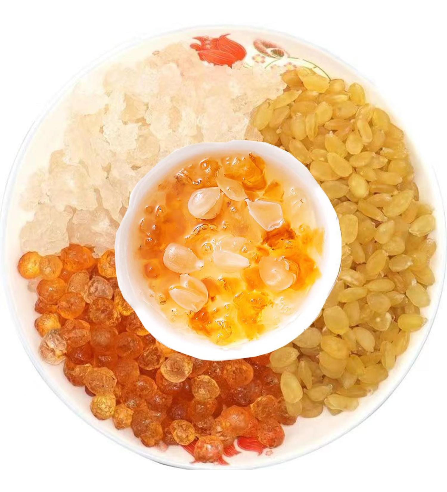 Yunnan Peach Gum Gleditsia Sinensis Combination Set 150g Peach Gum Sweet Soup Food ingredients - Buy Online on SooperMarket.com