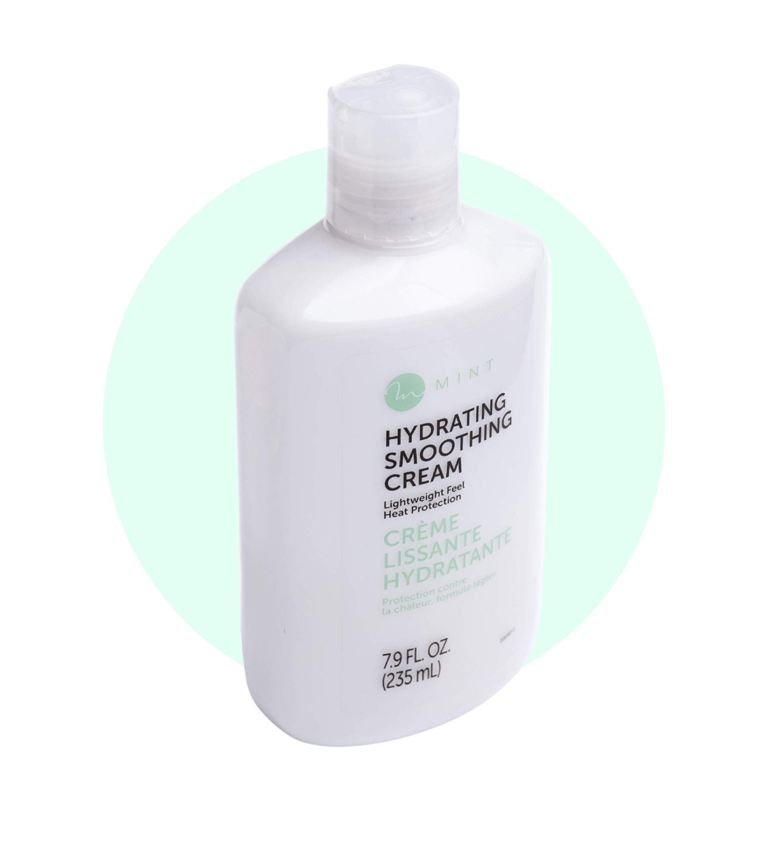 MINT Professional Series Hydrating Heat Protectant | Lightweight Smoothing Cream for Damaged Curly & Frizzy Hair | Best Thermal Protection & Frizz Control - Buy Online on SooperMarket.com