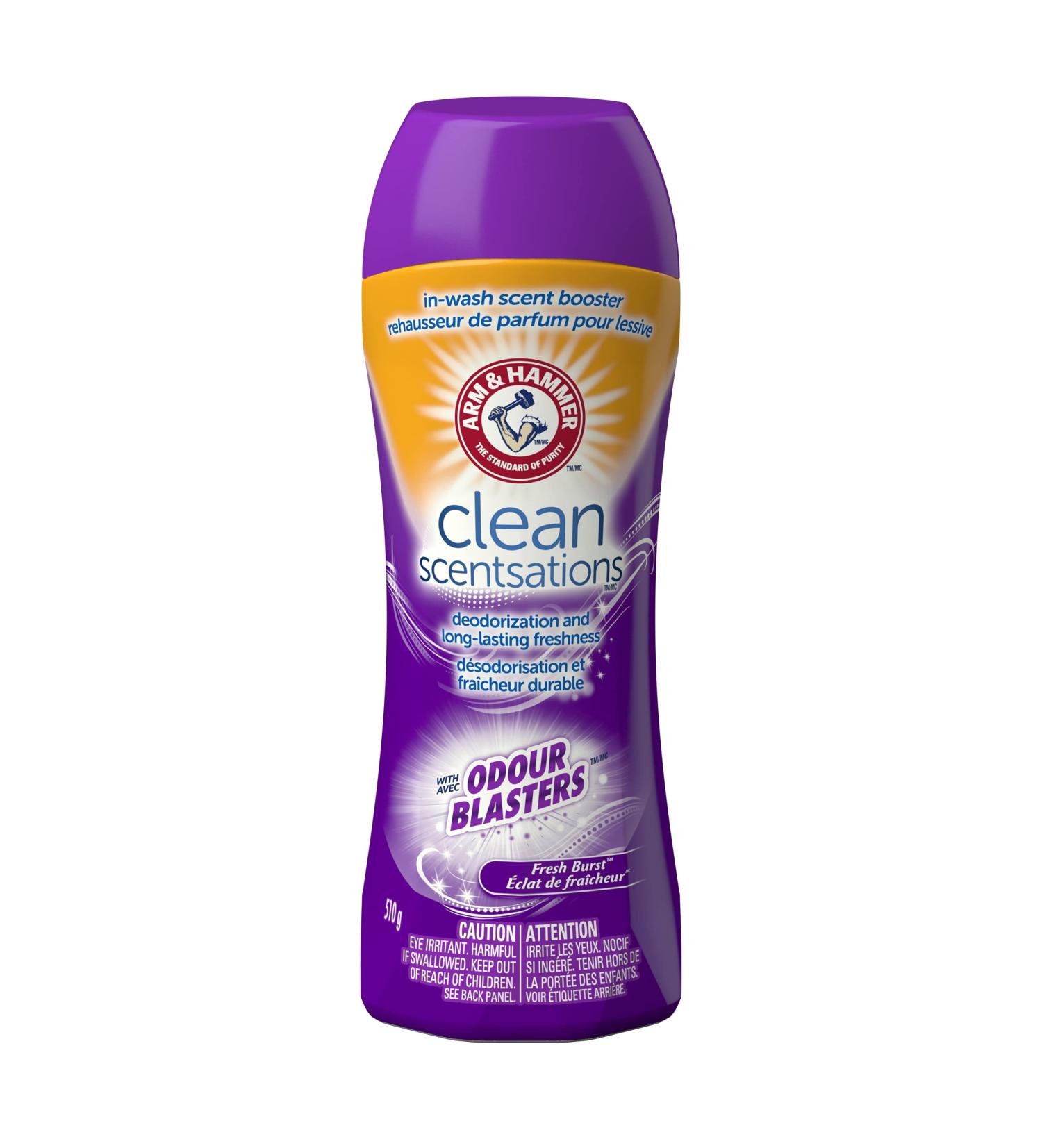 Arm & Hammer Laundry Clean Scentsations In-wash Scent Booster Odour Blasters 510 gram - Buy Online on SooperMarket.com