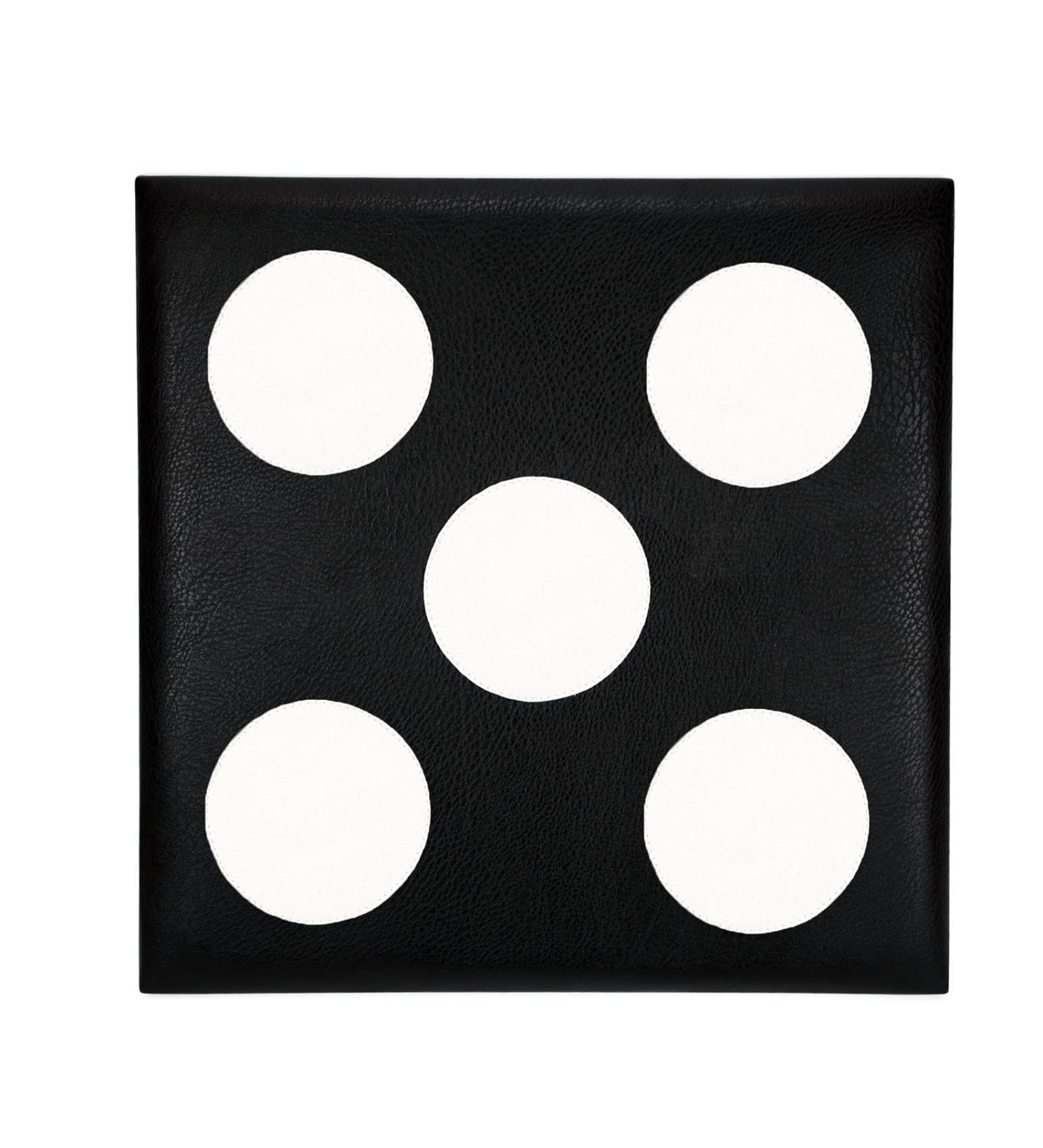Leather Square Fencing Target for Foil, Saber, and Epee - Black, One/Five Bullseye - Buy Online on SooperMarket.com
