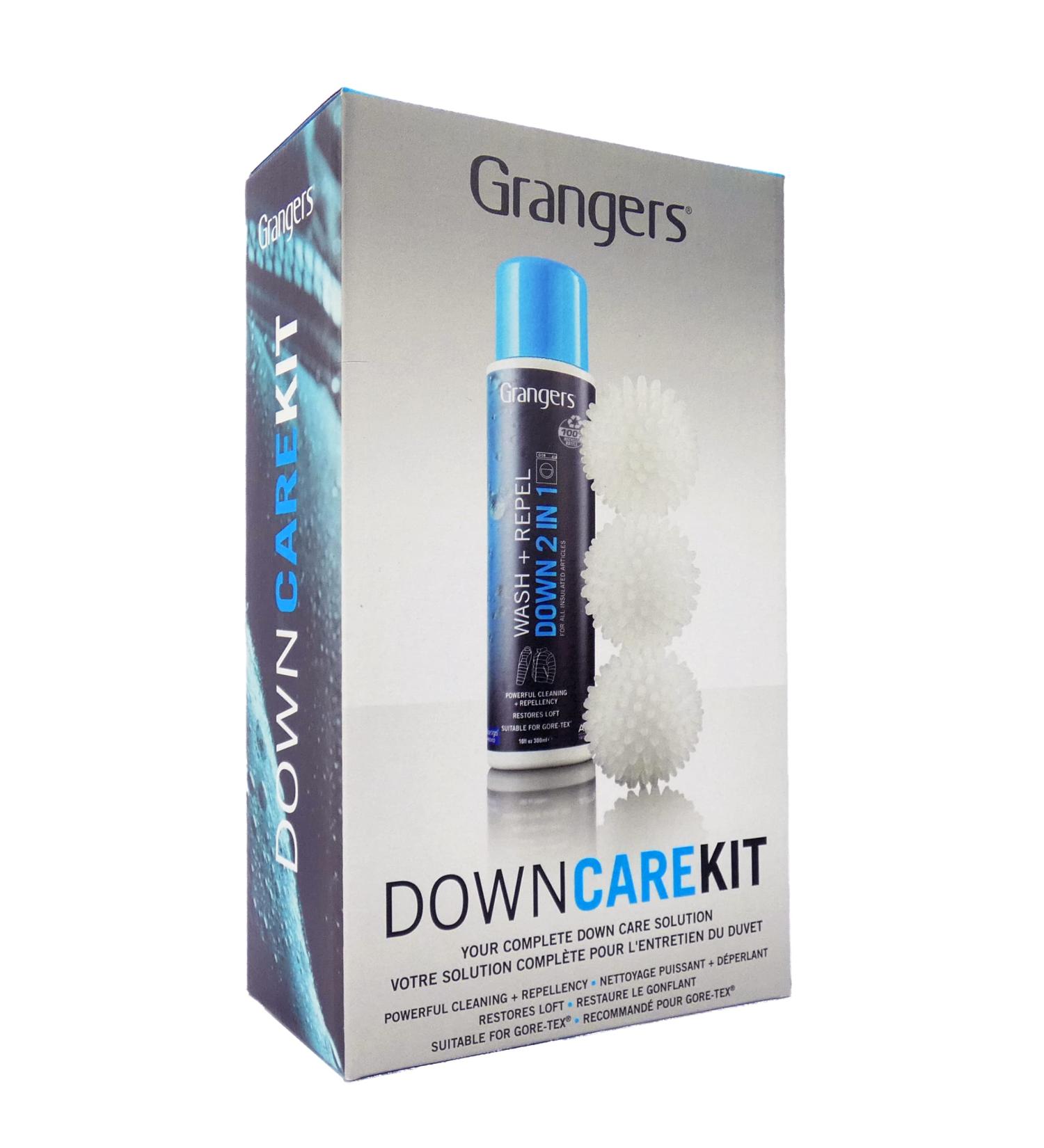 Grangers Down Care Kit: 2-in-1 Wash & Repel + 3 Reusable Dry Balls for Down Loft Restoration - Ship Worldwide - Buy Online on SooperMarket.com
