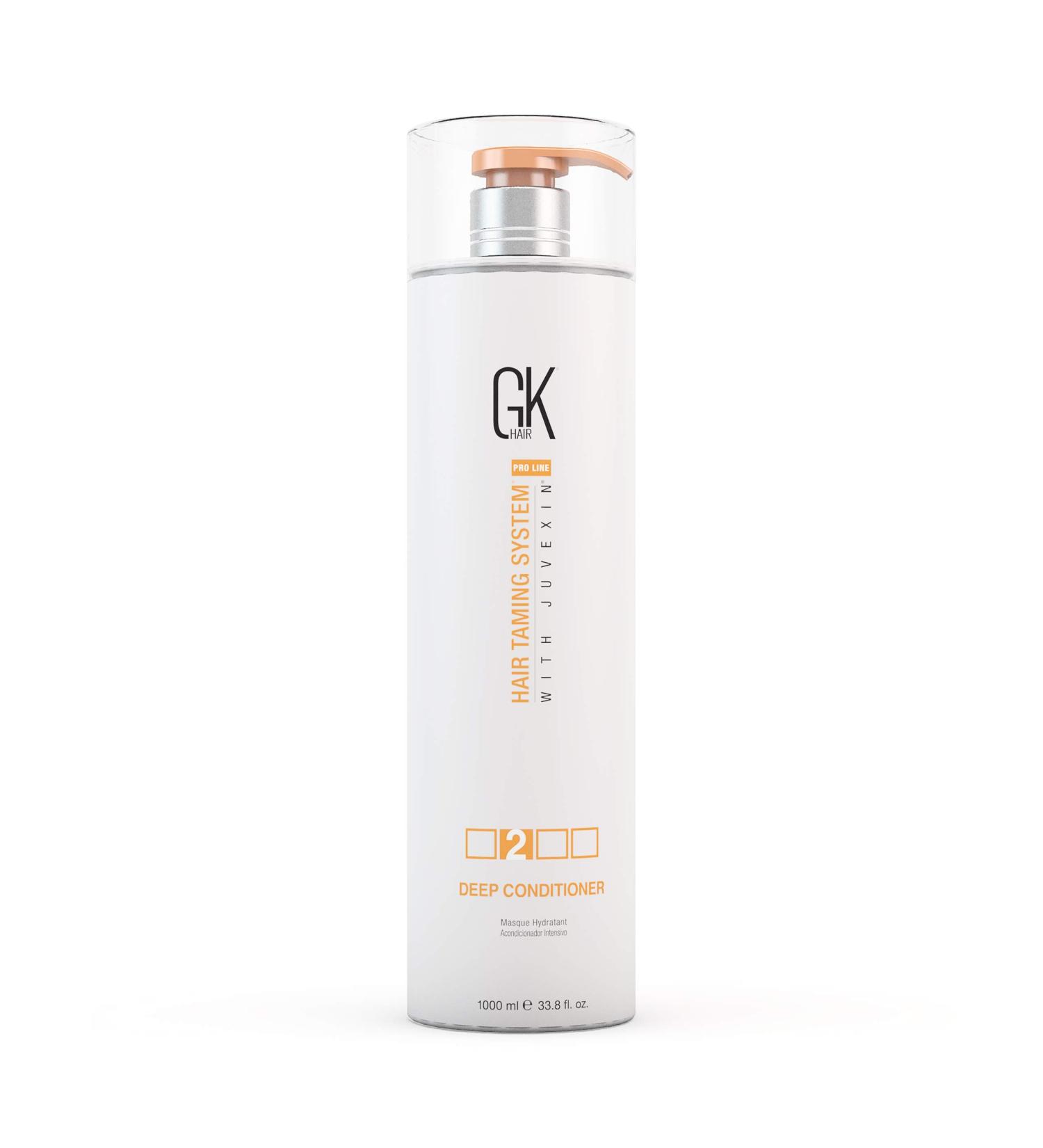 GK HAIR Global Keratin Deep Conditioner Masque 1000ml - Intense Hydrating Treatment for Dry, Damaged, Color-Treated Hair - Buy Online on SooperMarket.com