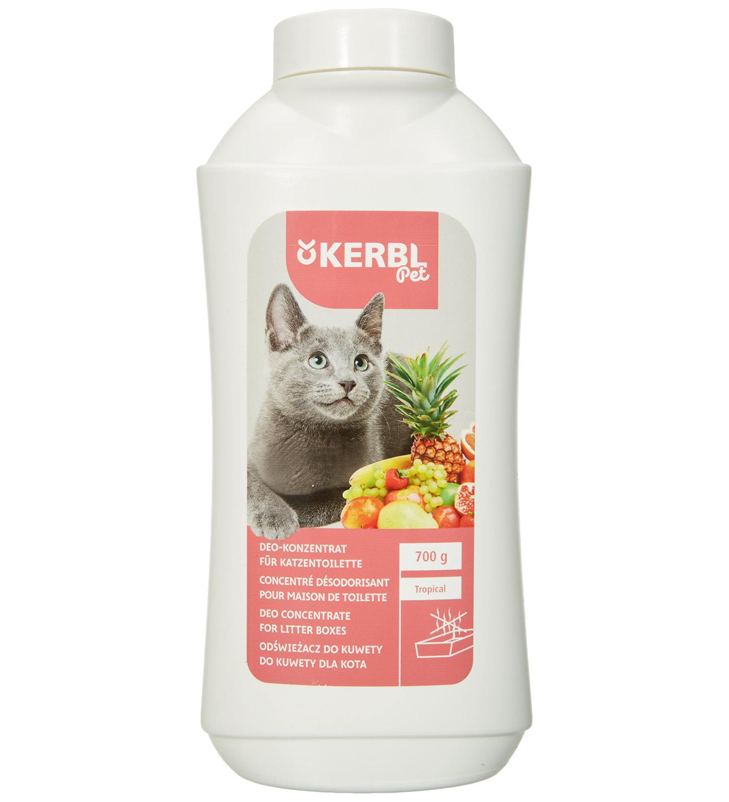 Kerbl 82674 Tropical Cat Litter Deodorant Concentrate - 700g | Freshen Up Your Cat's Tray - International Shipping Available - Buy Online on SooperMarket.com