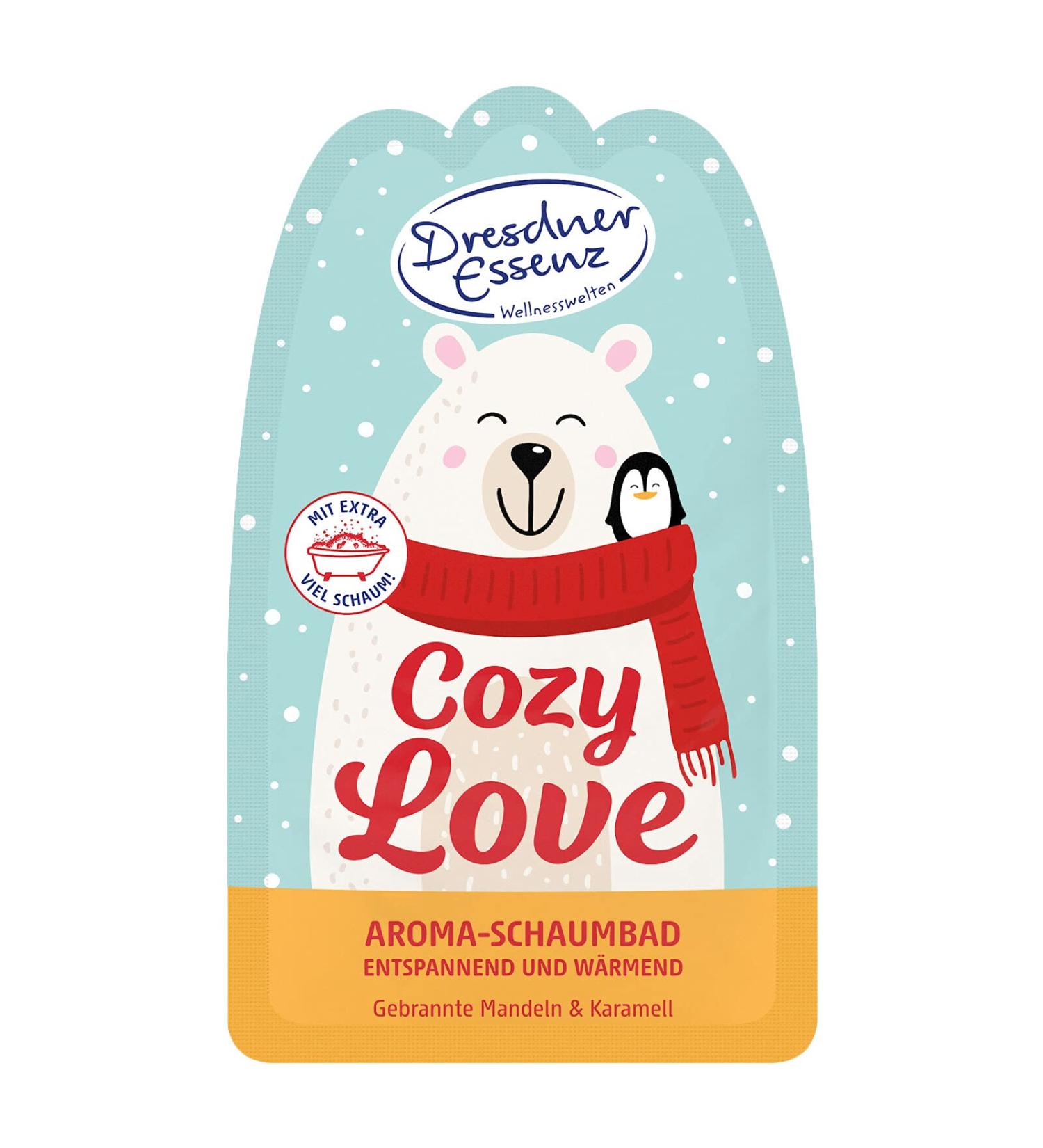 Dresdner Essenz Bubble Bath Cozy Love 40 ml Bath Additive Vegan