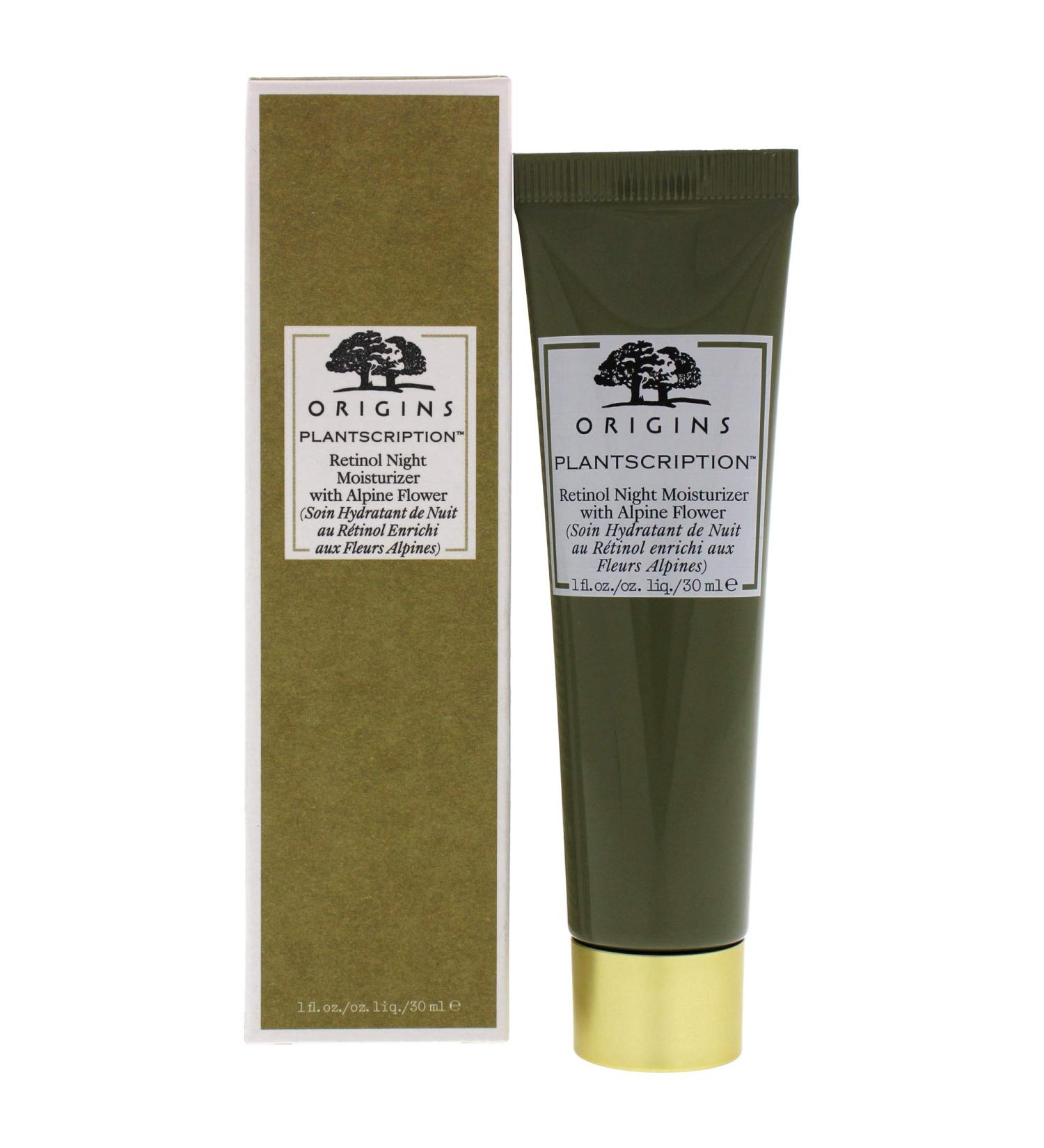 Buy Origins Plantscription Retinol Night Moisturizer with Alpine Flower | Unisex 1 oz - International Shipping Available - Buy Online on SooperMarket.com