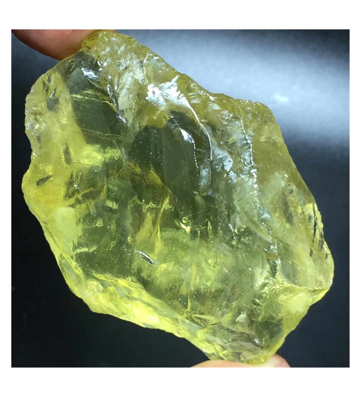 Natural Crystal Rough 1pcs Natural Yellow Crystal Crystal Stone Specimen 60g - Buy Online on SooperMarket.com