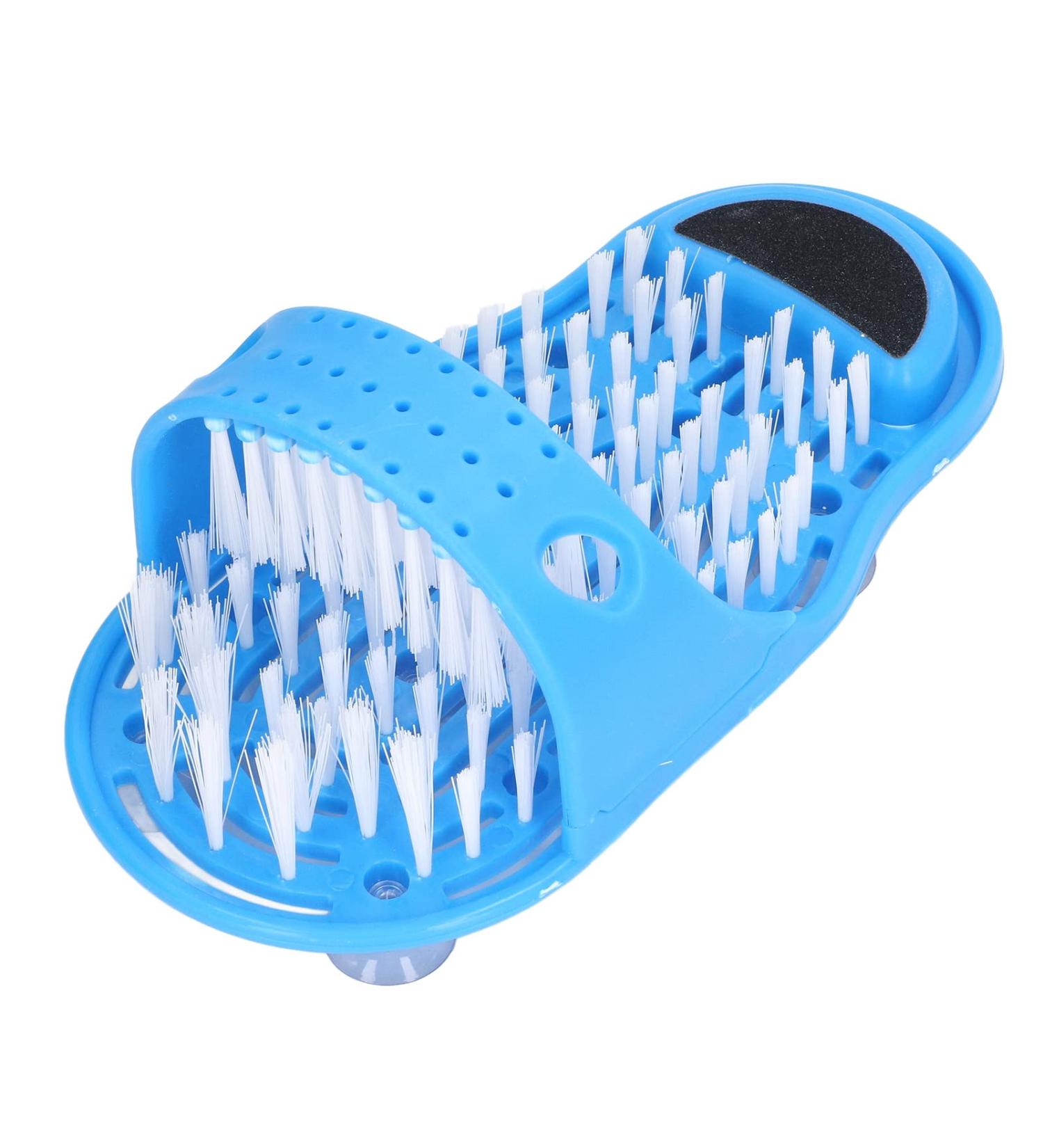 Shower Foot Scrubber | Easy Foot Cleaner & Spa Massager Slippers for Exfoliating & Refreshing Foot Hygiene - Buy Online on SooperMarket.com