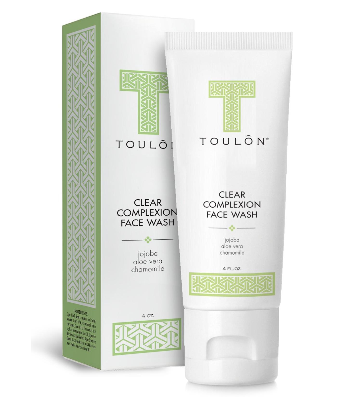 TOULON Aloe Vera Face Wash | Anti-Aging Cleanser for Oily Skin | Antioxidant Facial Cleanser for Men & Women - Clear Complexion - Buy Online on SooperMarket.com