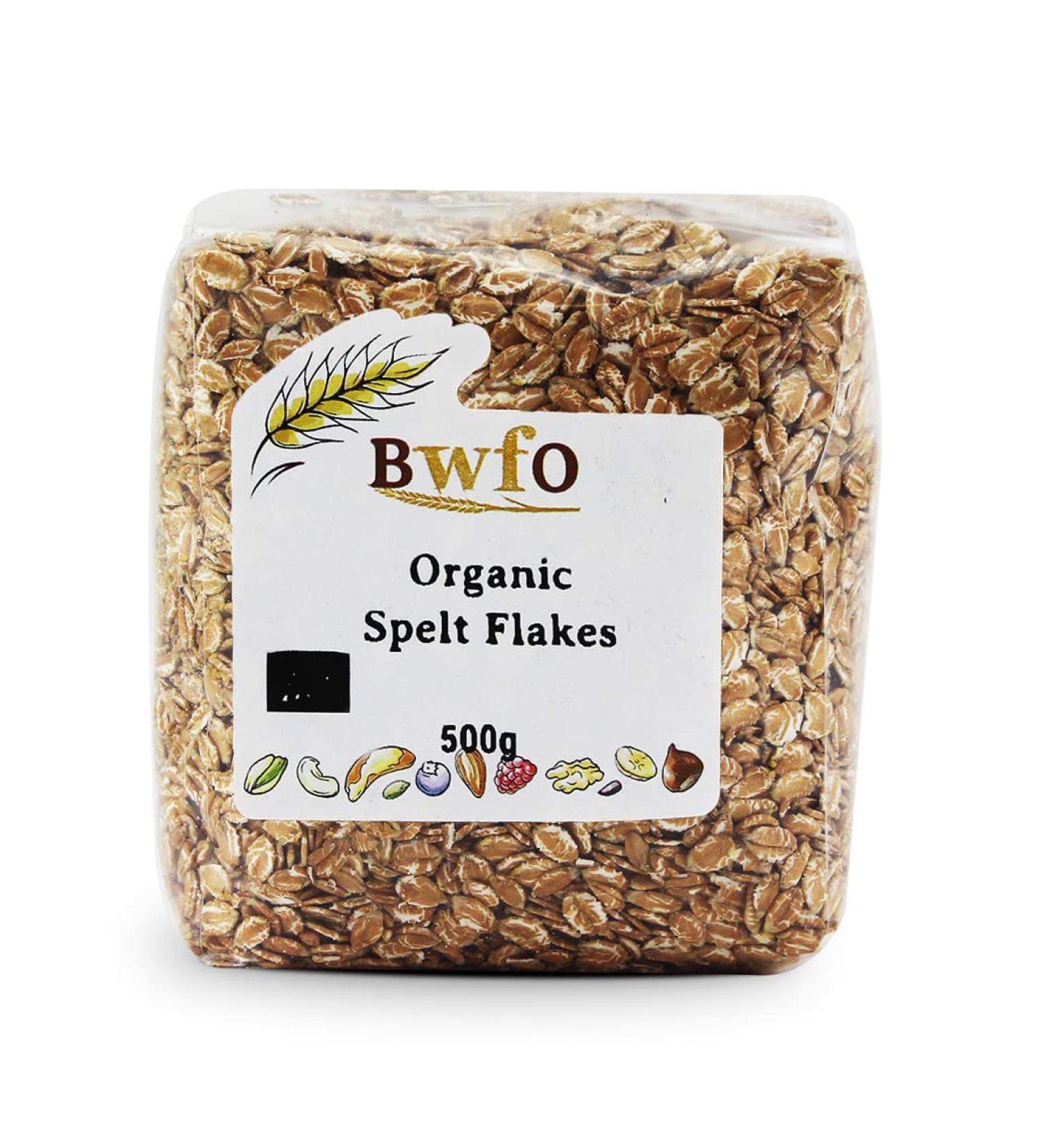 Organic Spelt Flakes 500g (BWFO)