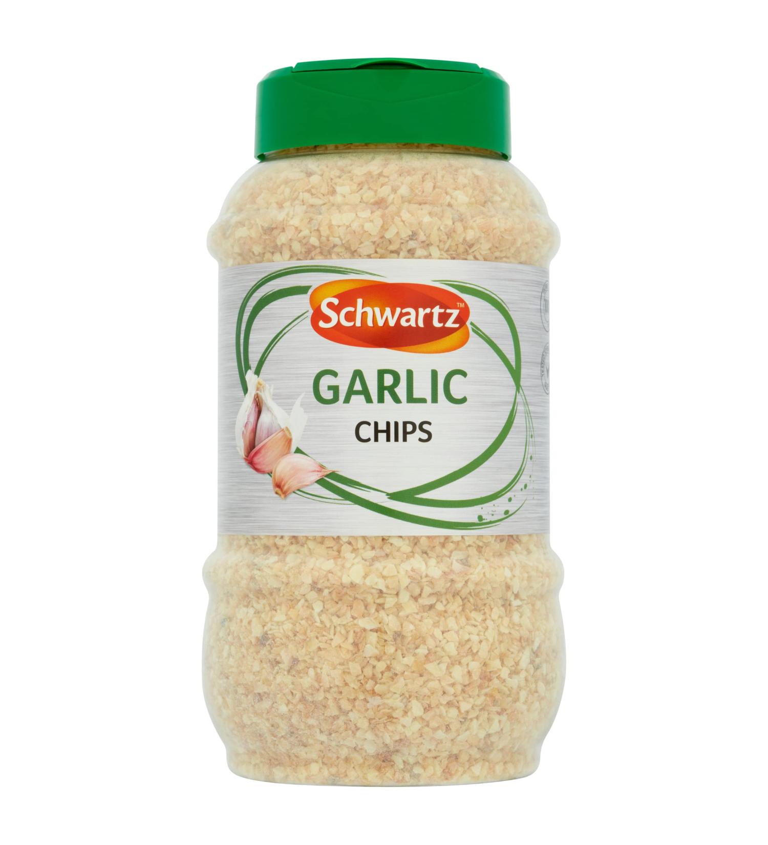 Schwartz Seasoning Garlic Chips Convenient Dried Garlic 550 g (Pack of 1)
