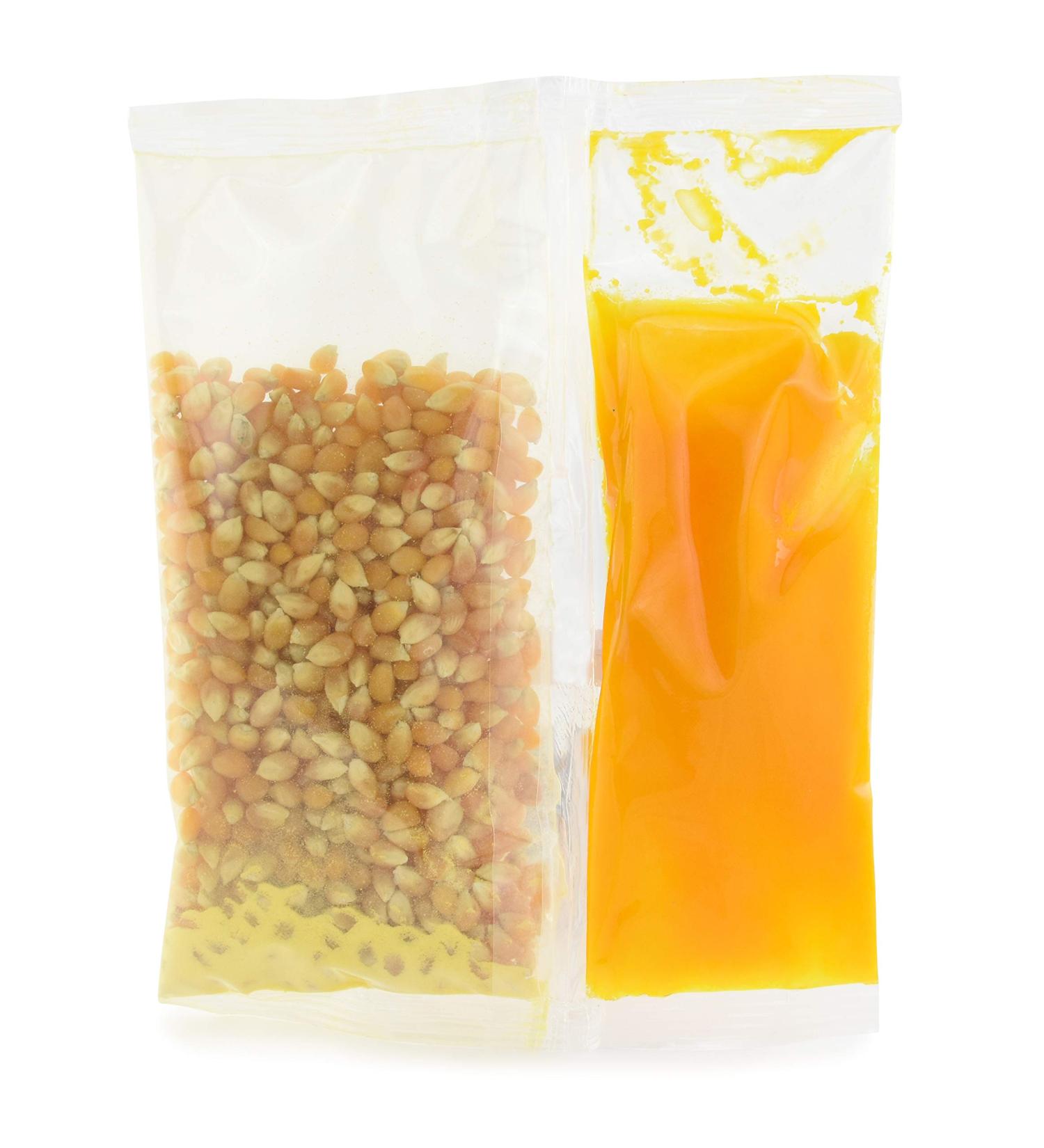 Snappy Popcorn Snap Pack Poppers Yellow Popcorn Coconut Oil and Buttery Flavored Salt 24 Count