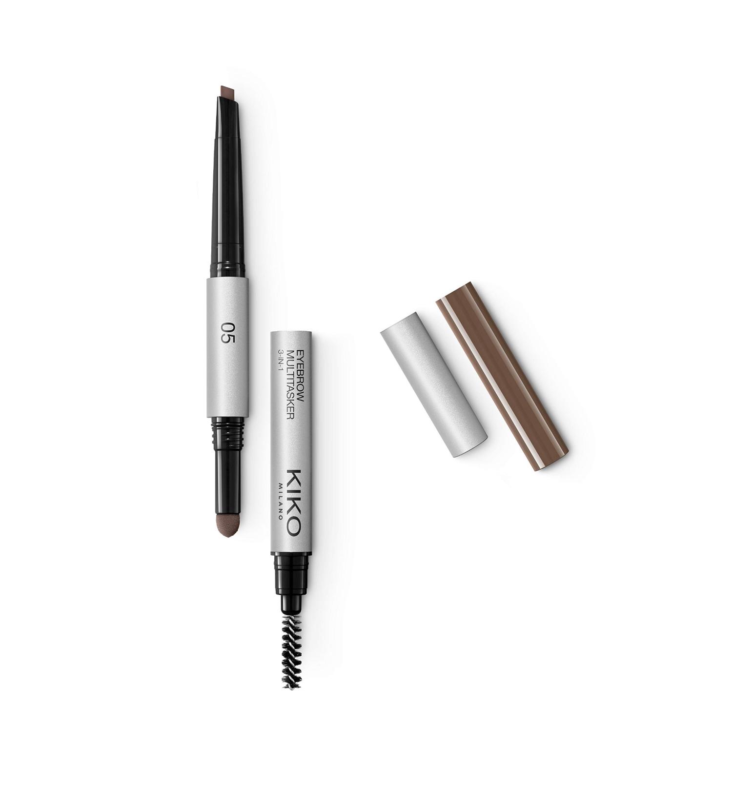 KIKO Milano Eyebrow Multitasker 3-In-1 - 05 | 3-in-1 Eyebrow Set 05 Deep Brunettes_Old