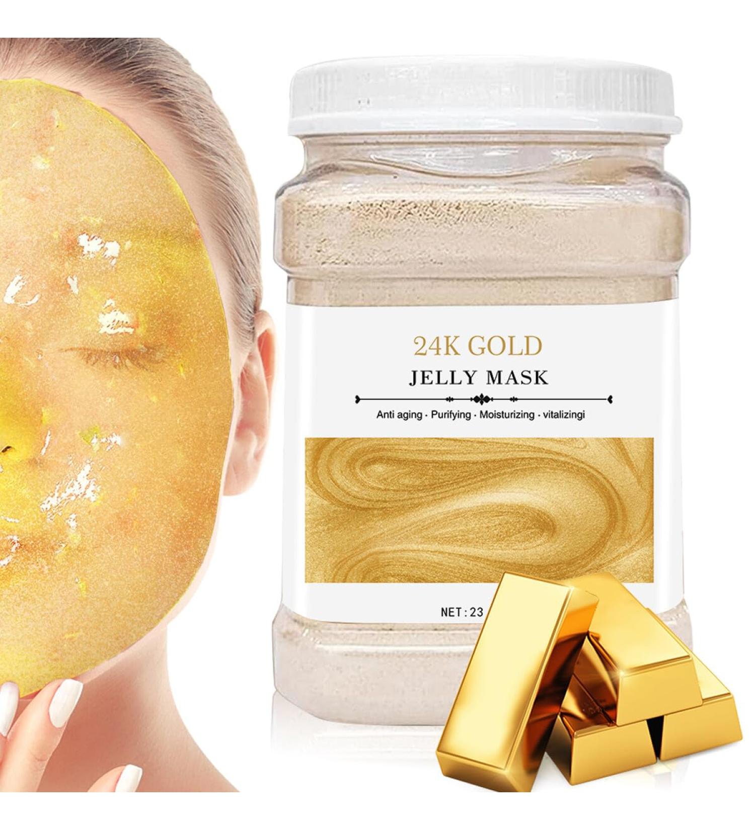 Buy Professional Rose Jelly Masks for Facials | Bulk Jelly Mask Powder for Natural Skin Care - GOLD - Buy Online on SooperMarket.com