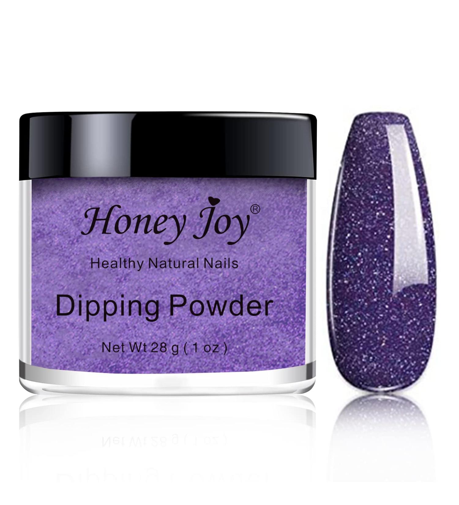 28g Dark Purple Dipping Powder for Summer Gel Nails - No Lamp Cure, Natural Dry | HJ-ND064B-No.27 - Buy Online on SooperMarket.com