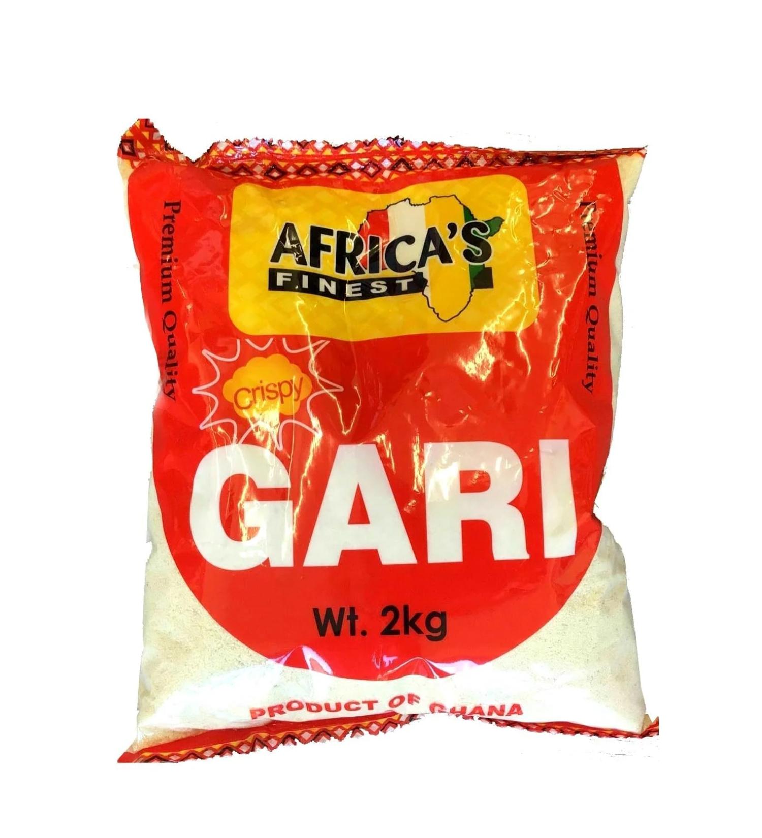 Africa's Finest Gari 2kg box of 6-Fd